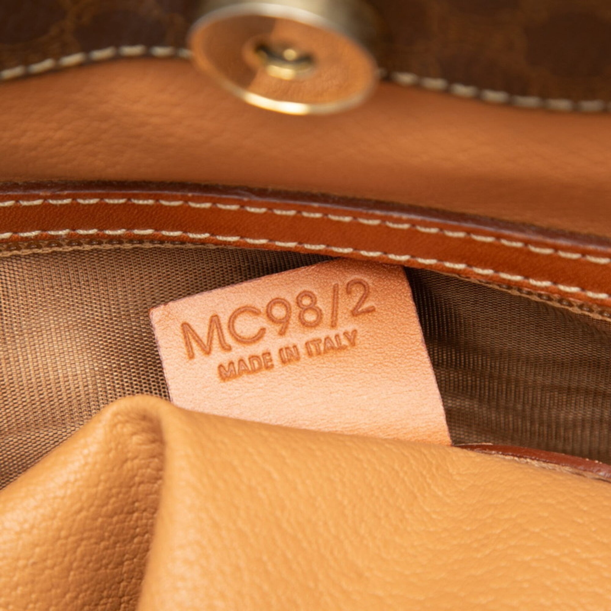 Celine Brown Pvc Leather Shoulder Bag Tote Bag (Pre-Owned)