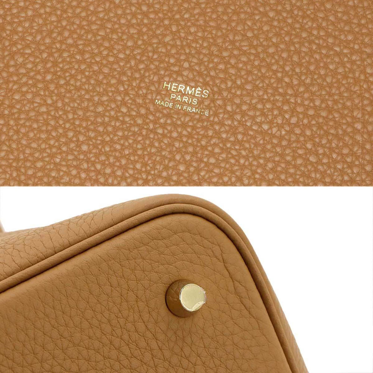 Piko Beige Brown Handbag (Pre-Owned)