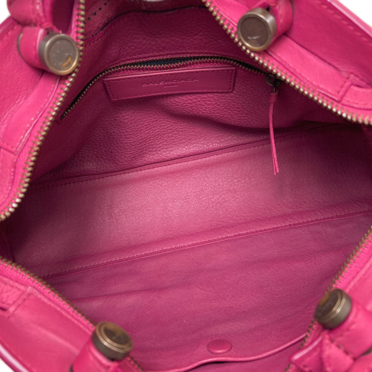 Balenciaga Pink Leather Handbag (Pre-Owned)