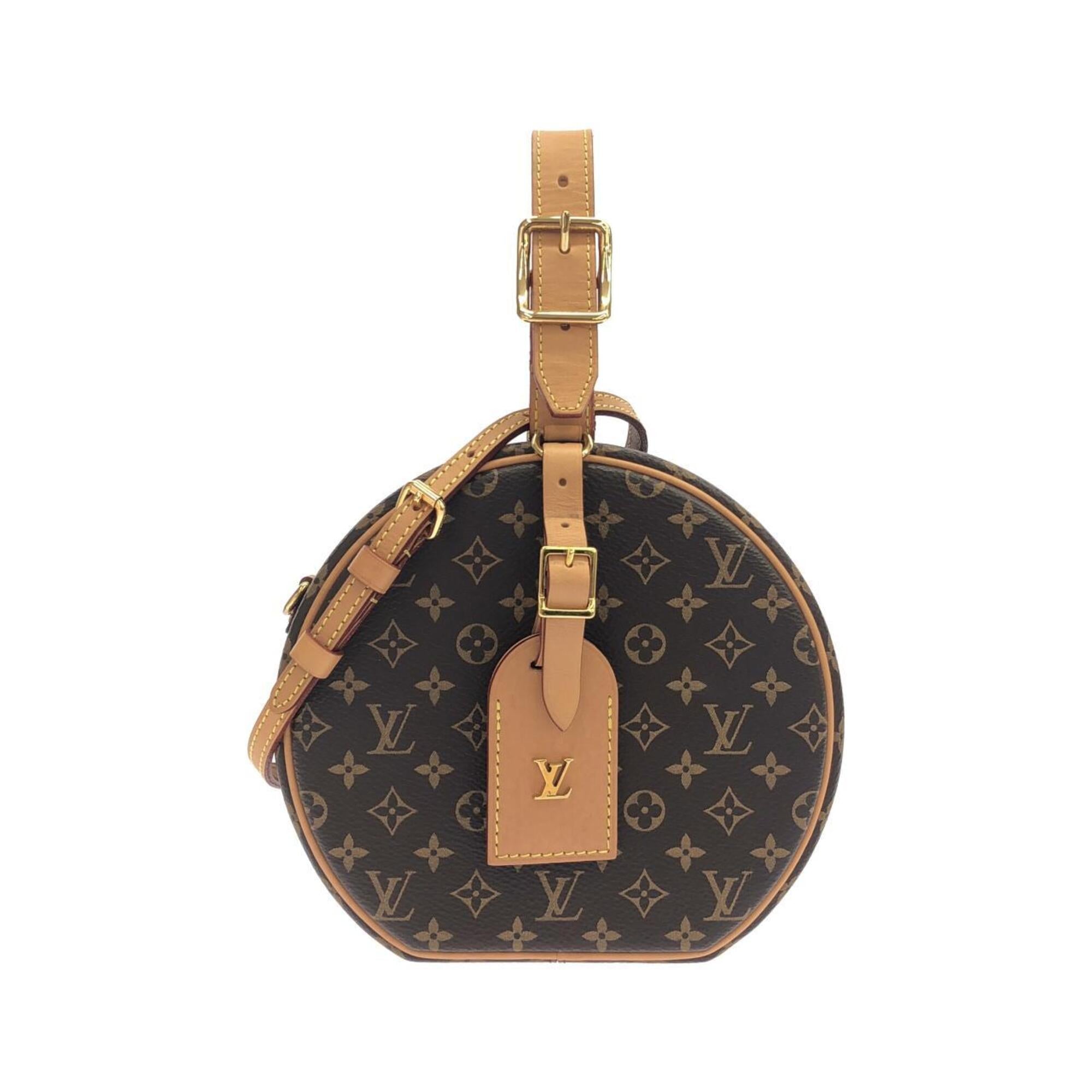Louis Vuitton Marron Coated Canvas Handbag (Pre-Owned)