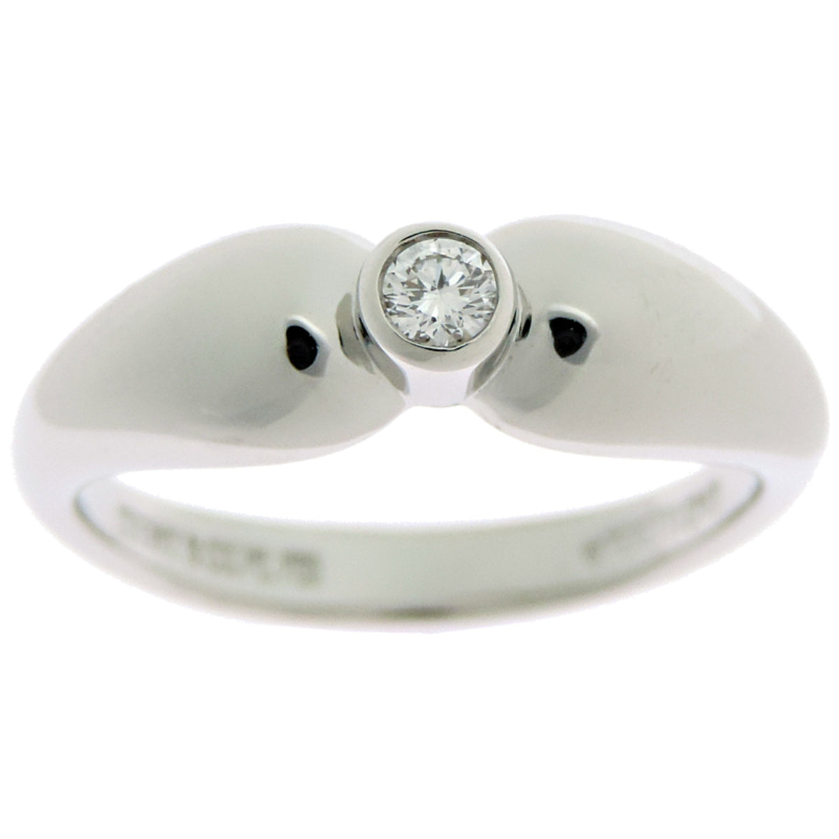 Tiffany Platinum 950 Band Ring (Pre-Owned)