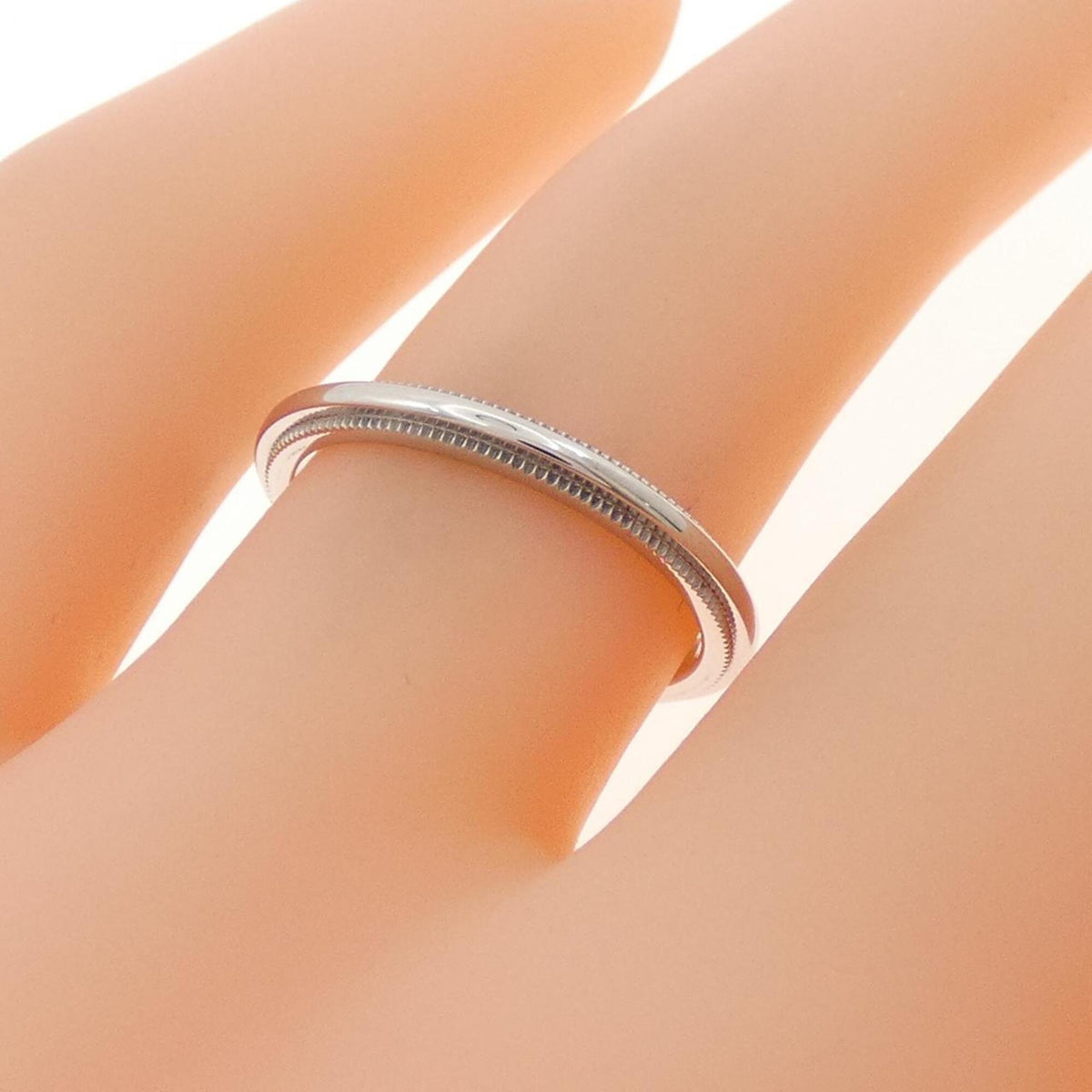 Tiffany Platinum 950 Band Ring (Pre-Owned)