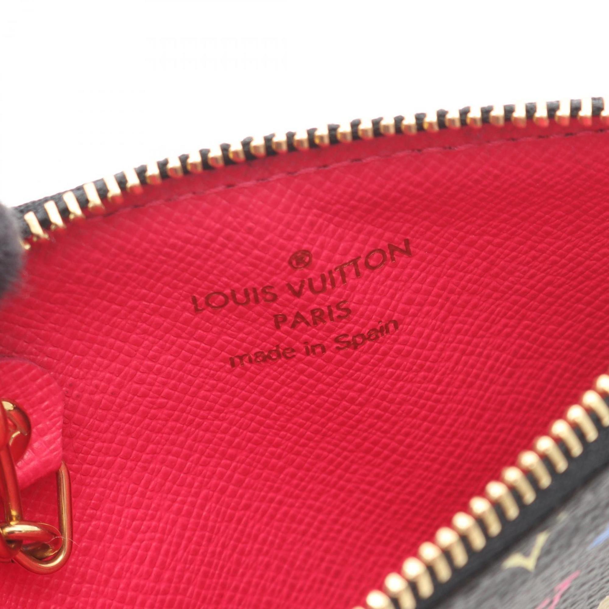 Louis Vuitton Black Grenade Multi-Color Noir Monogram Multicolore Coin Purse/Coin Case (Pre-Owned)