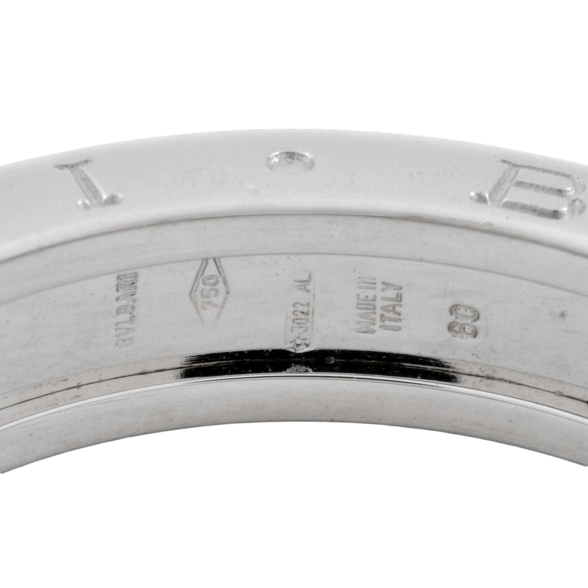 Bvlgari White Gold (18K) Band Ring (Pre-Owned)