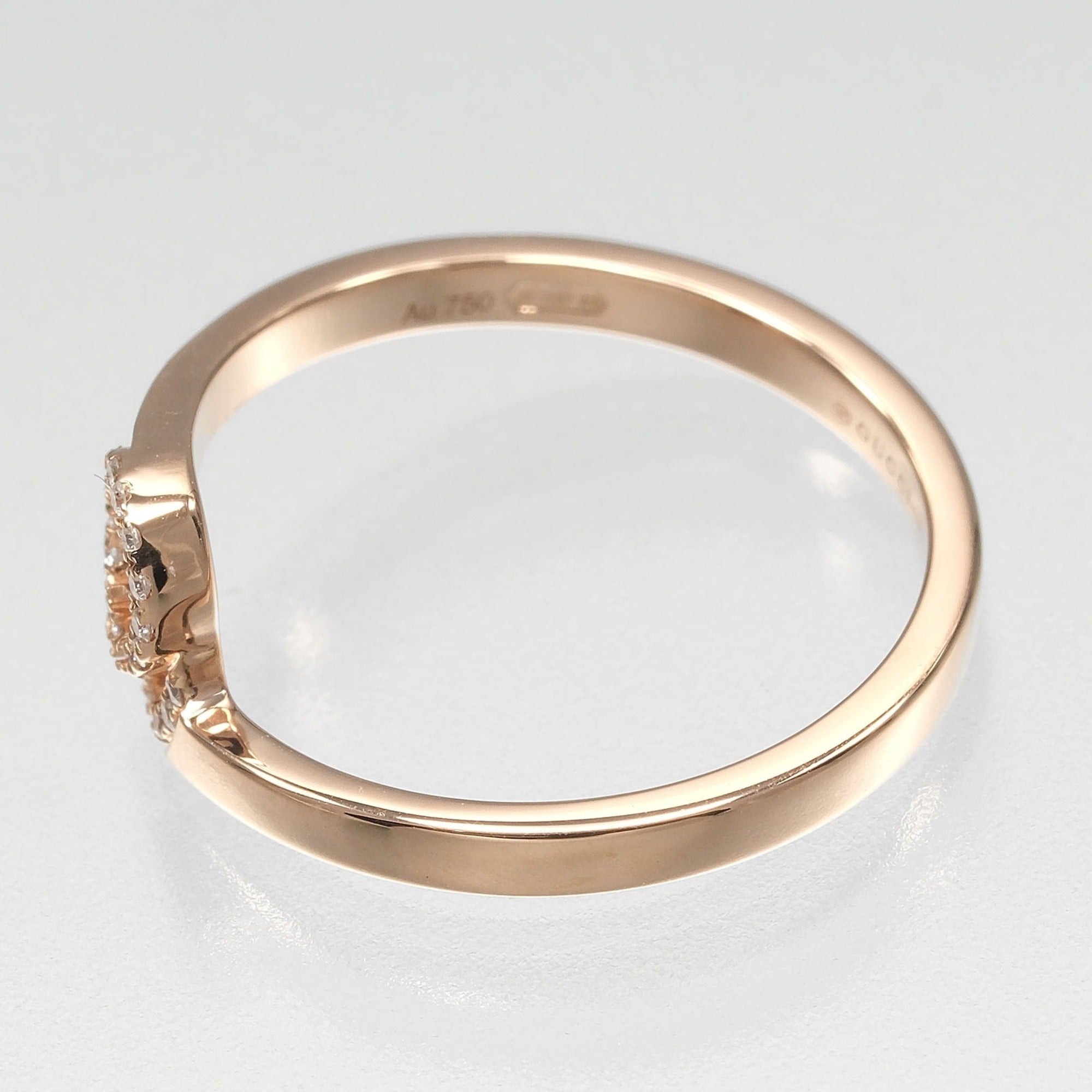 Gucci Pink Gold (18K) Band Ring (Pre-Owned)