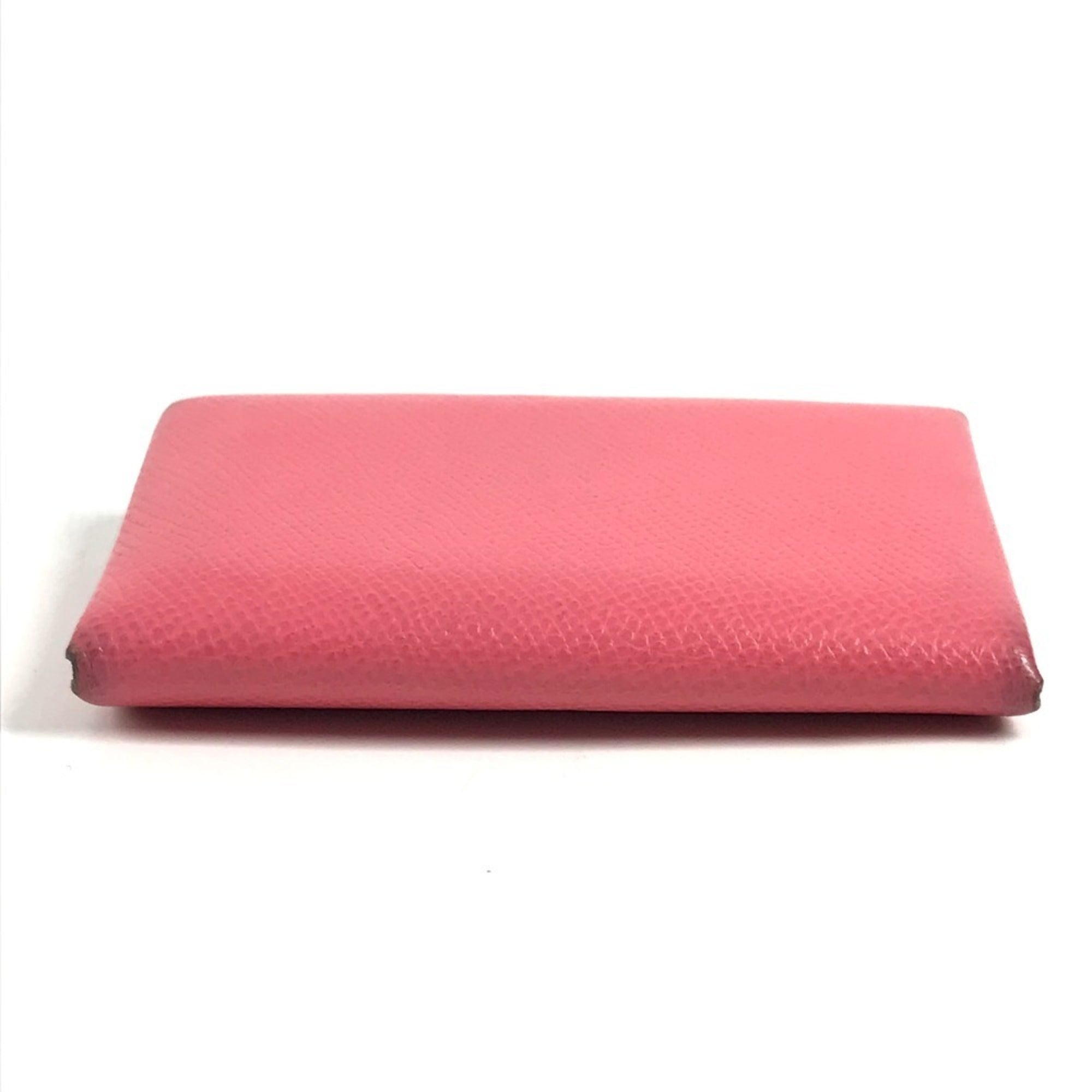 Hermes Pink Rose Azalee Epsom Leather Coin Purse/Coin Case (Pre-Owned)
