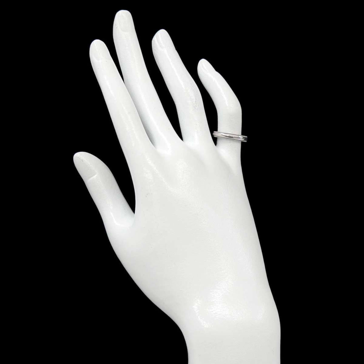 Tiffany Platinum 950 Band Ring (Pre-Owned)