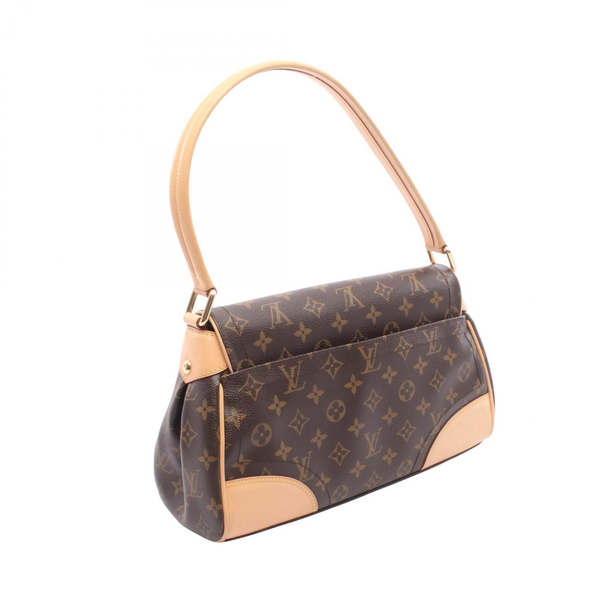 Louis Vuitton Brown Monogram Monogram Leather Handbag Shoulder Bag (Pre-Owned)