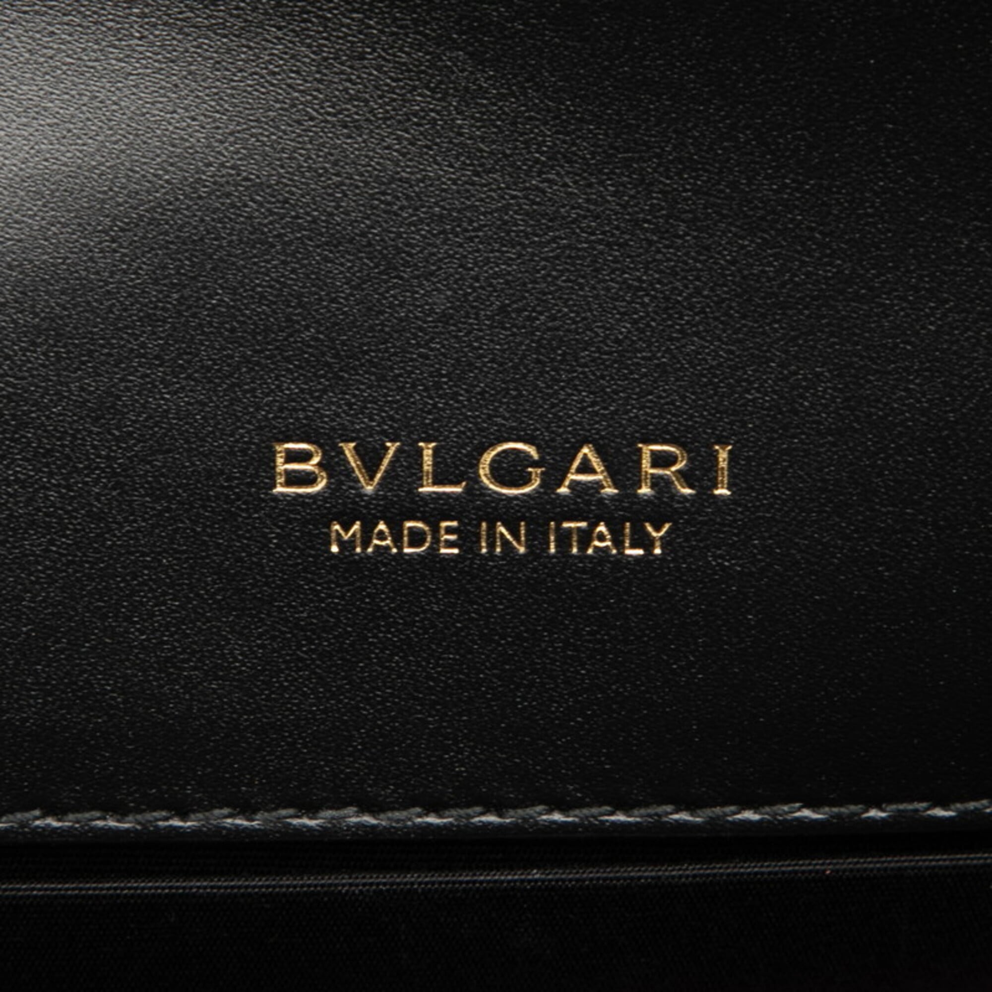 Bvlgari Pink Patent Leather Shoulder Bag (Pre-Owned)