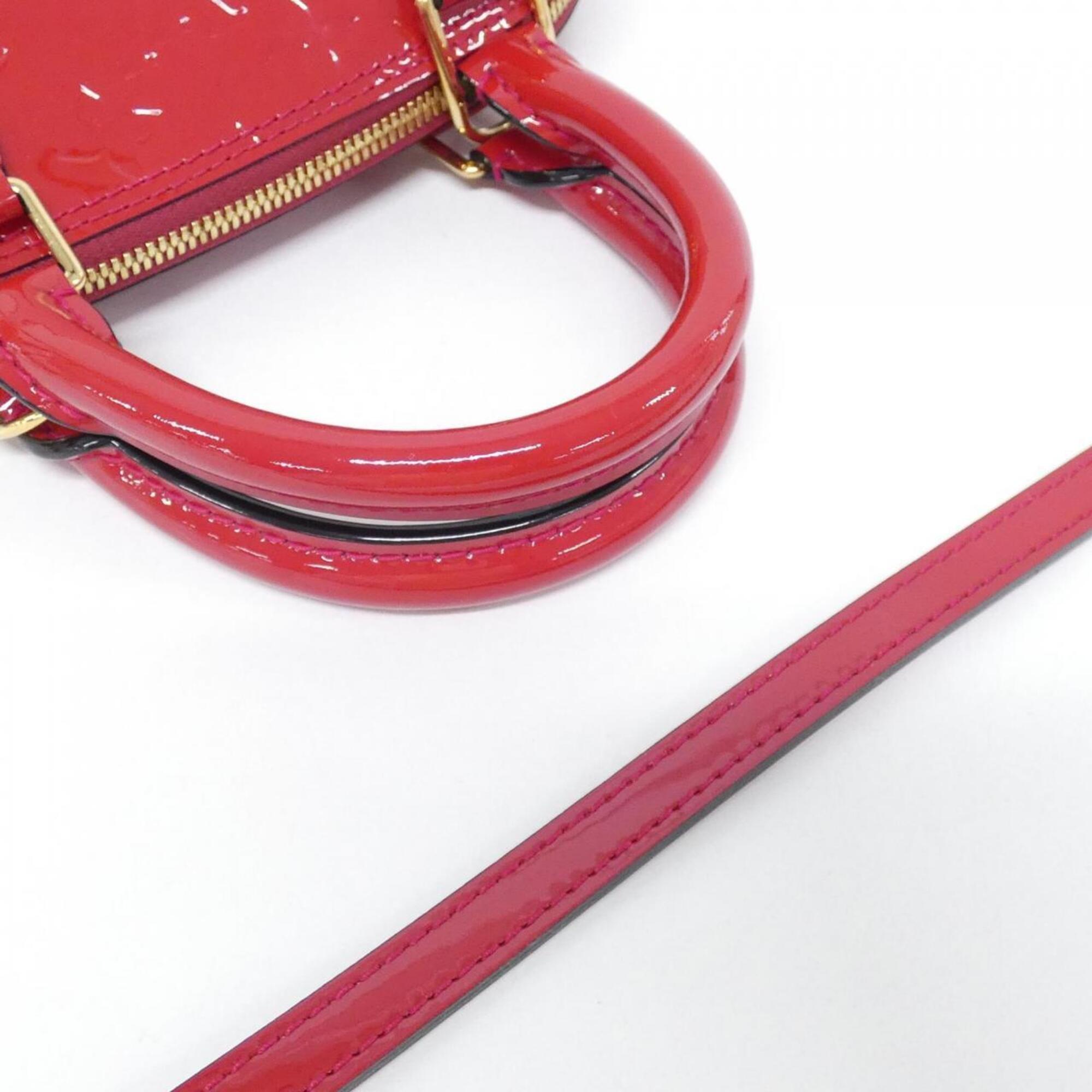 Louis Vuitton Cerise Red Color Leather Handbag (Pre-Owned)