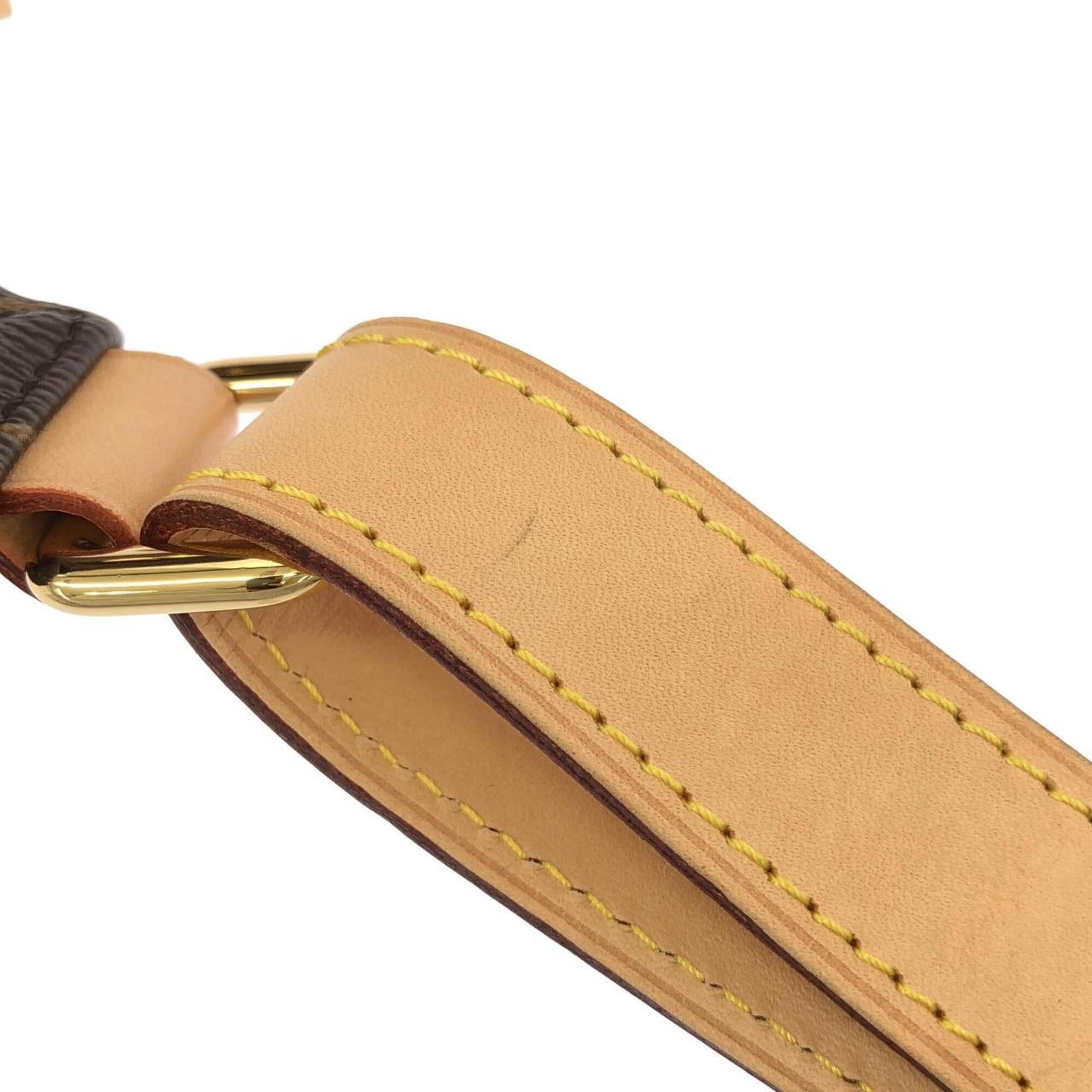 Louis Vuitton Brown Coated Canvas Shoulder Bag (Pre-Owned)