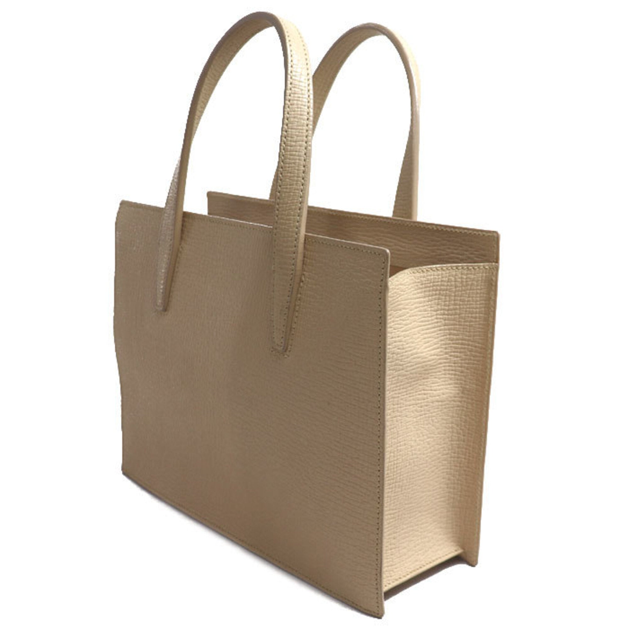 Loewe Beige Leather Handbag (Pre-Owned)