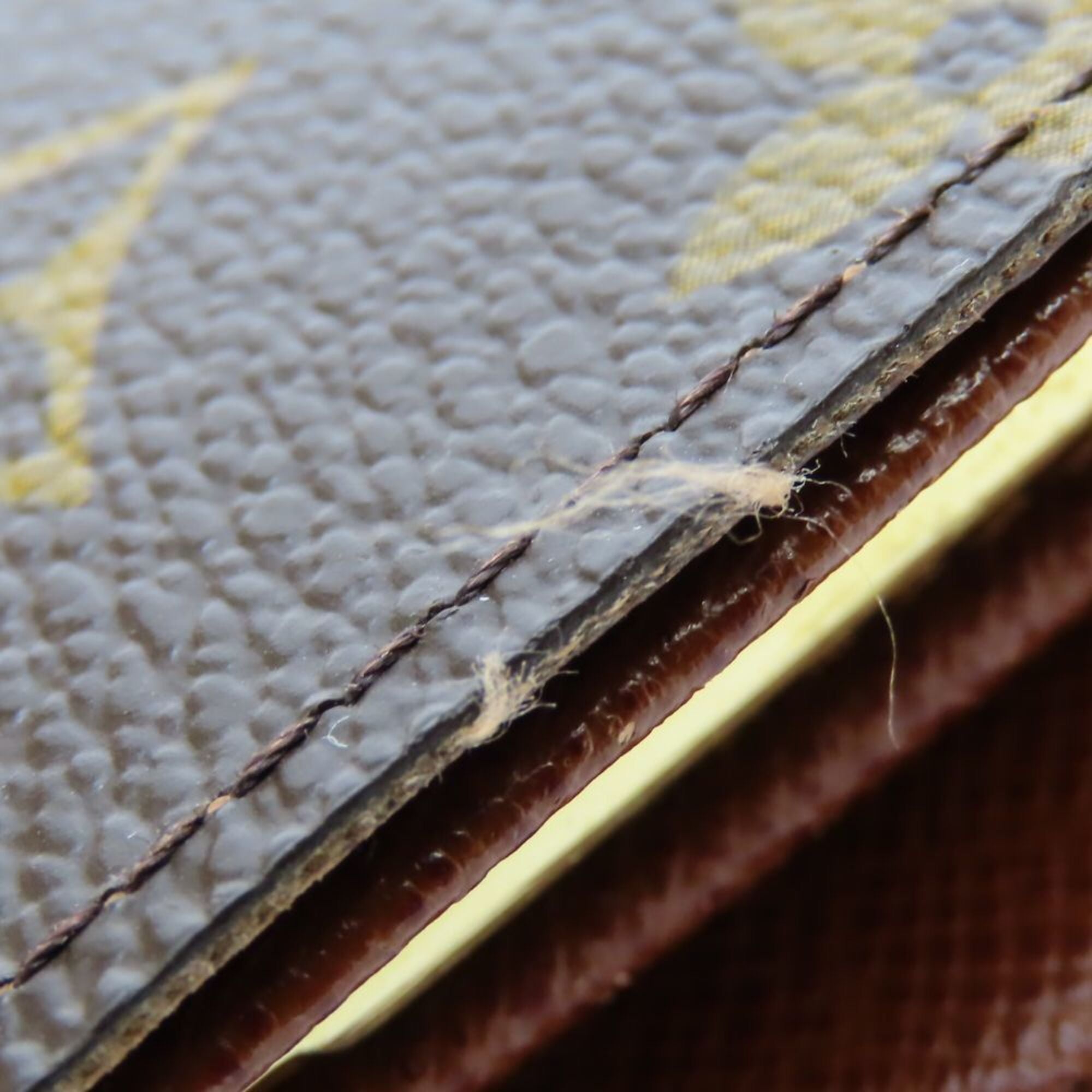 Louis Vuitton Brown Monogram Wallet (Bi-Fold) (Pre-Owned)