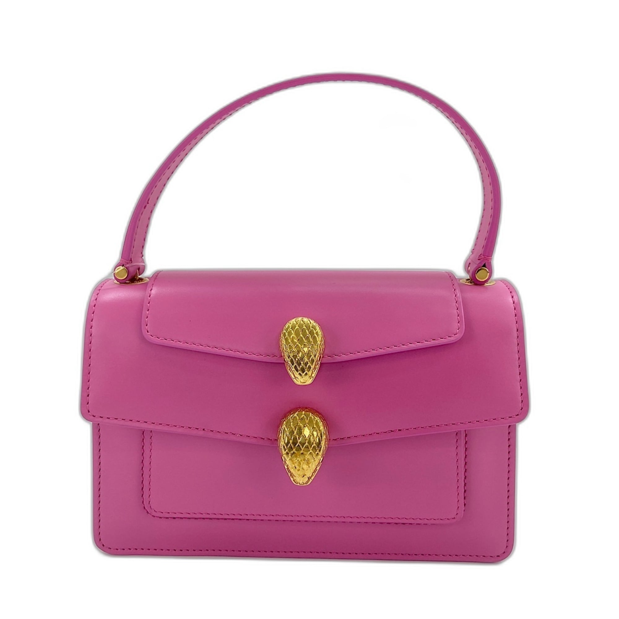 Bvlgari Pink Handbag Shoulder Bag (Pre-Owned)