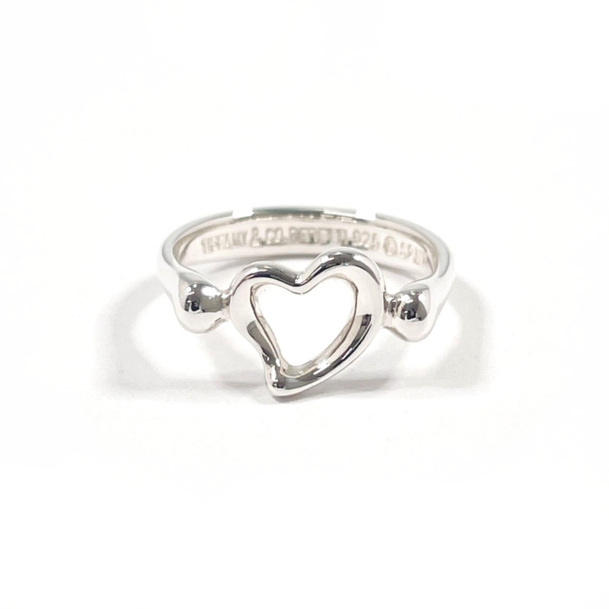 Tiffany Silver Silver 925 Band Ring (Pre-Owned)