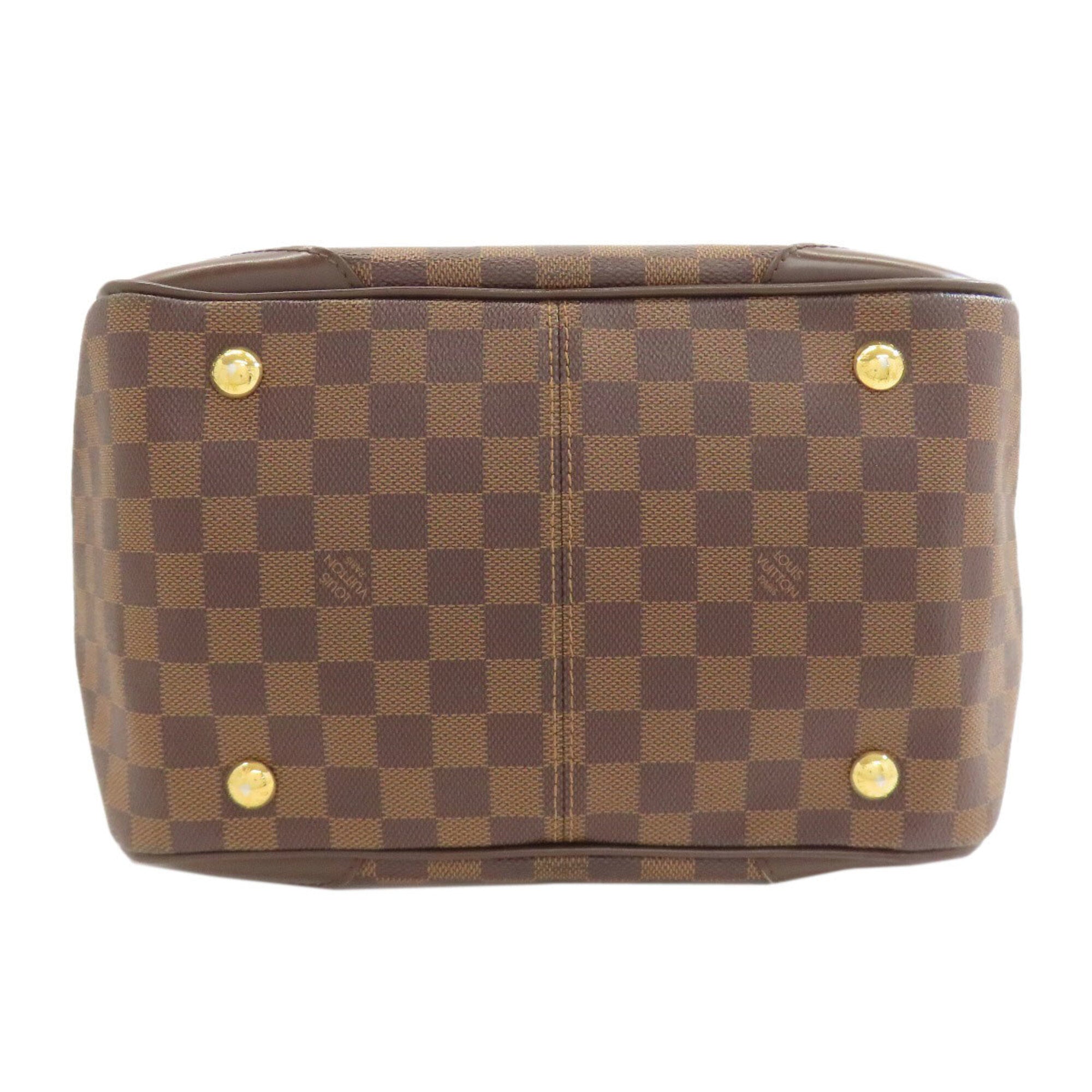 Louis Vuitton Damier Canvas Ebene Damier Canvas Tote Bag (Pre-Owned)