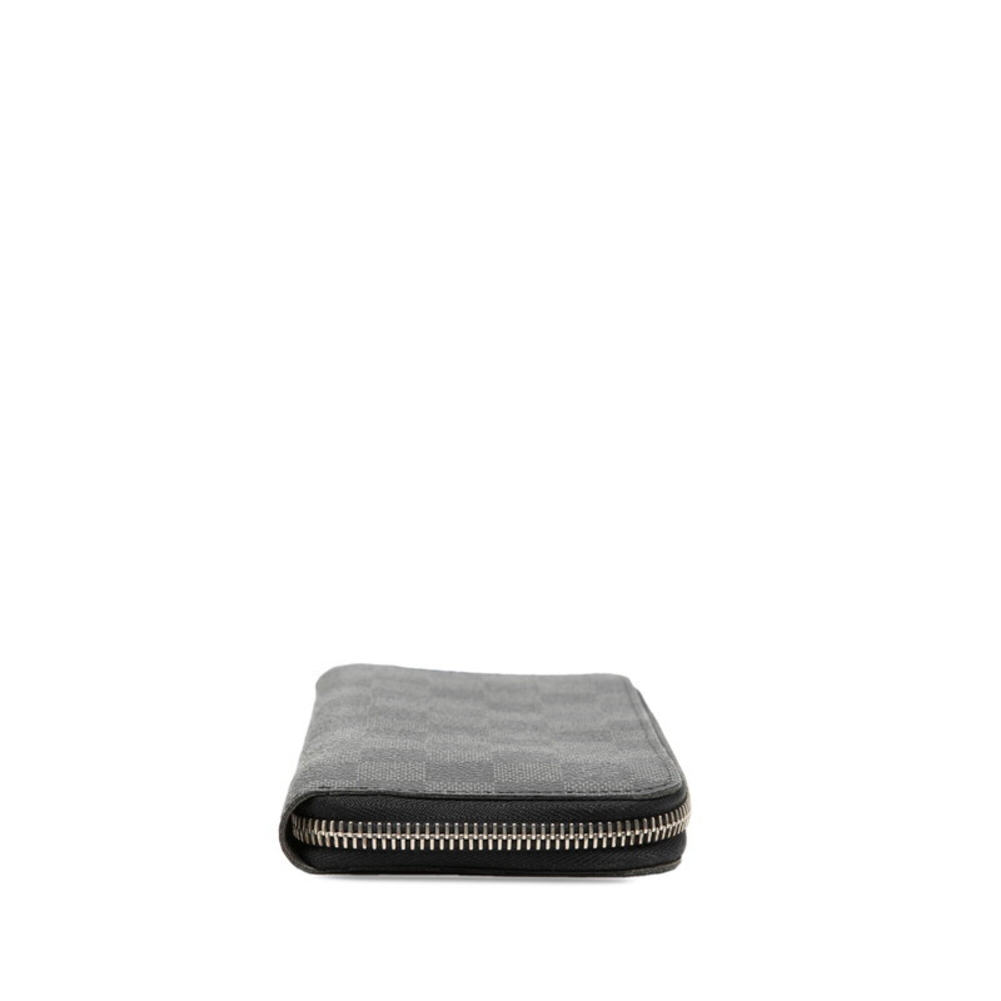 Louis Vuitton Black Damier Graphite Pvc Leather Coin Purse/Coin Case (Pre-Owned)