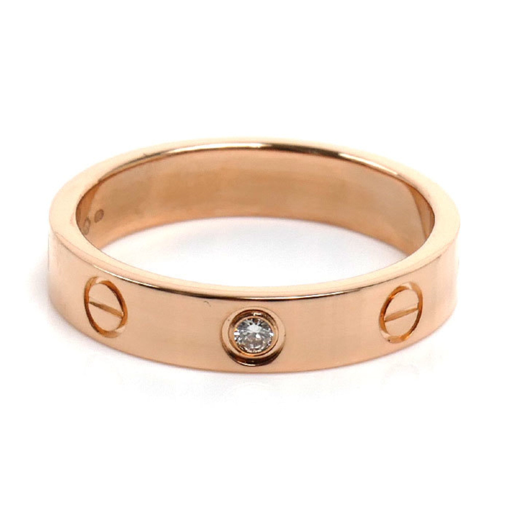 Cartier Pink Gold (18K) Band Ring (Pre-Owned)