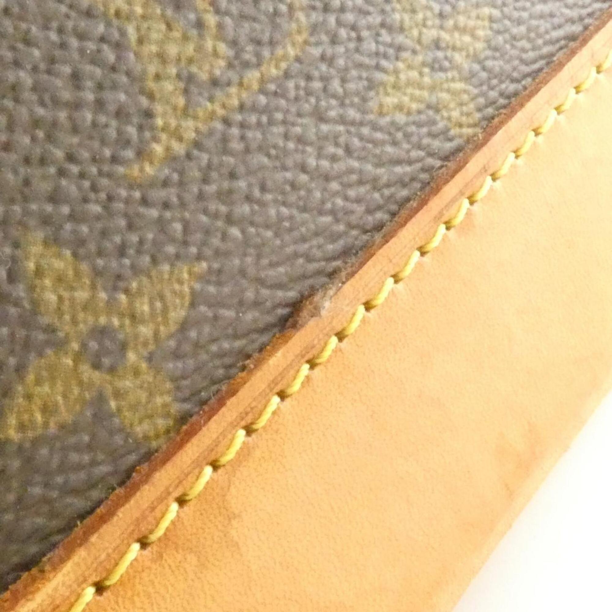 Louis Vuitton Brown Coated Canvas Handbag (Pre-Owned)