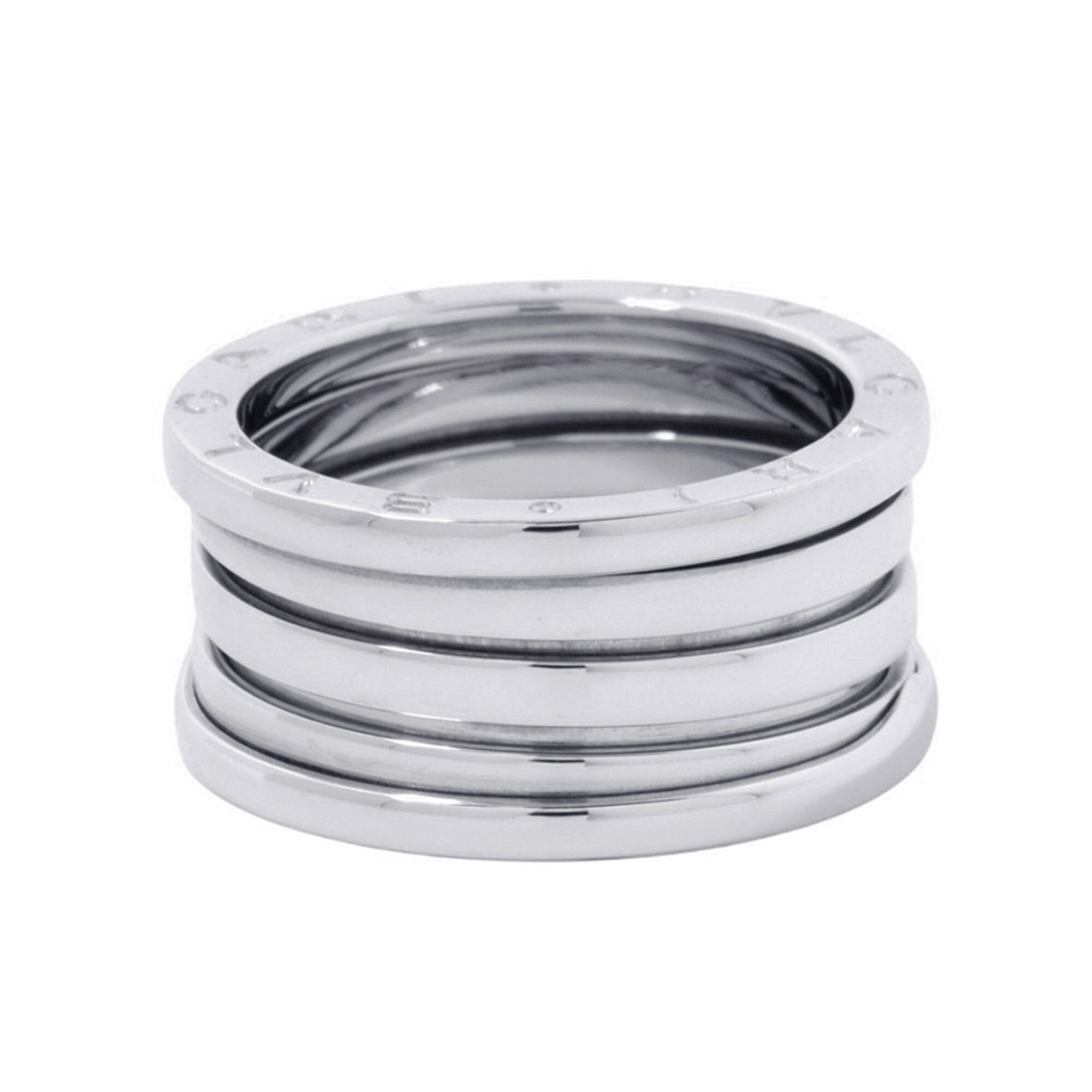 Bvlgari White Gold (18K) Band Ring (Pre-Owned)