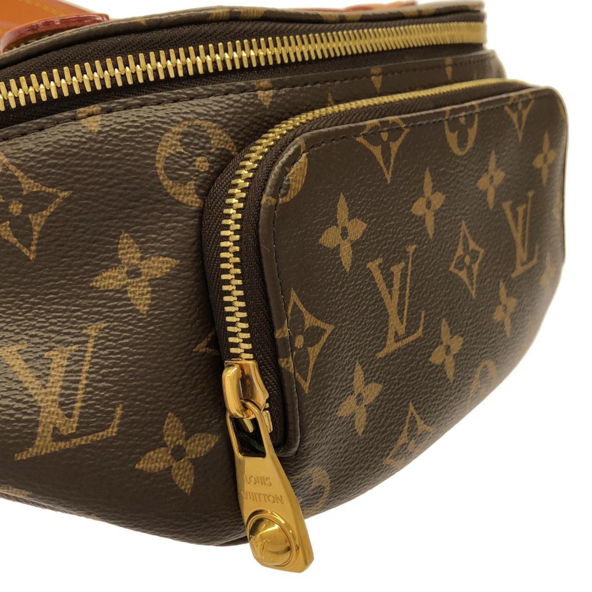 Louis Vuitton Brown Coated Canvas Shoulder Bag (Pre-Owned)