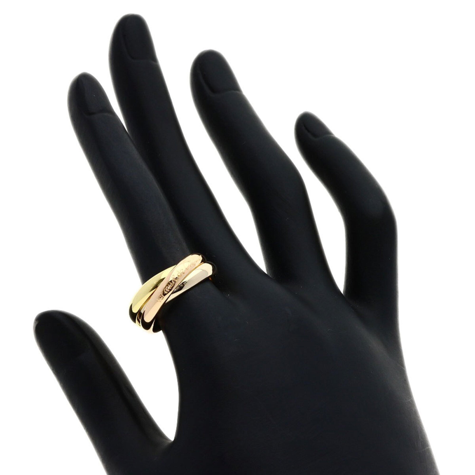Cartier Yellow Gold (18K) Pink Gold (18K) White Gold (18K) Band Ring (Pre-Owned)