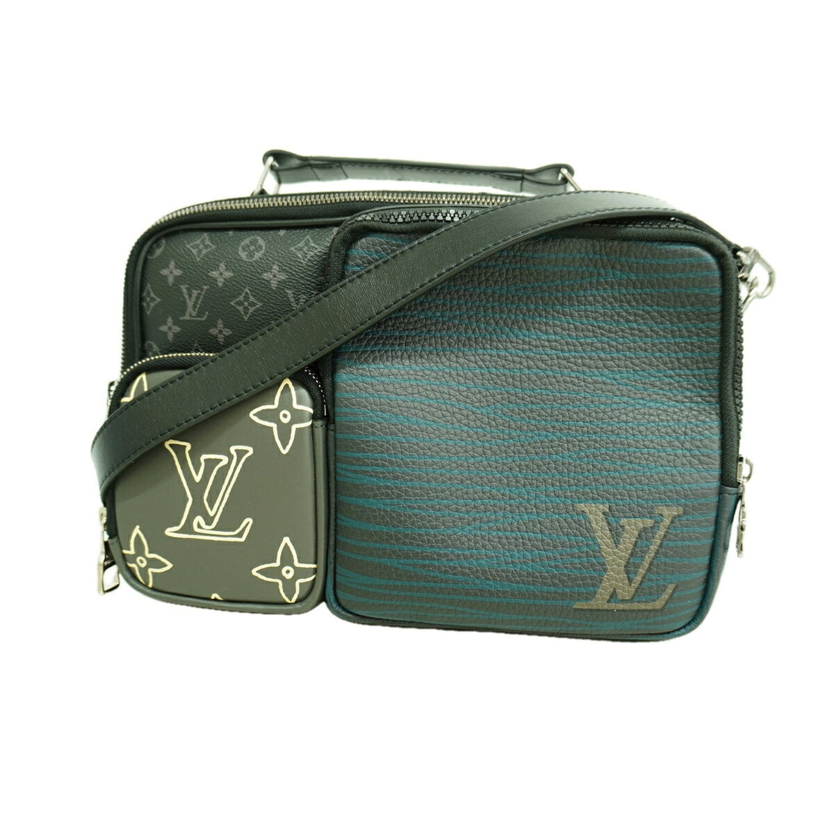 Louis Vuitton Black Handbag (Pre-Owned)
