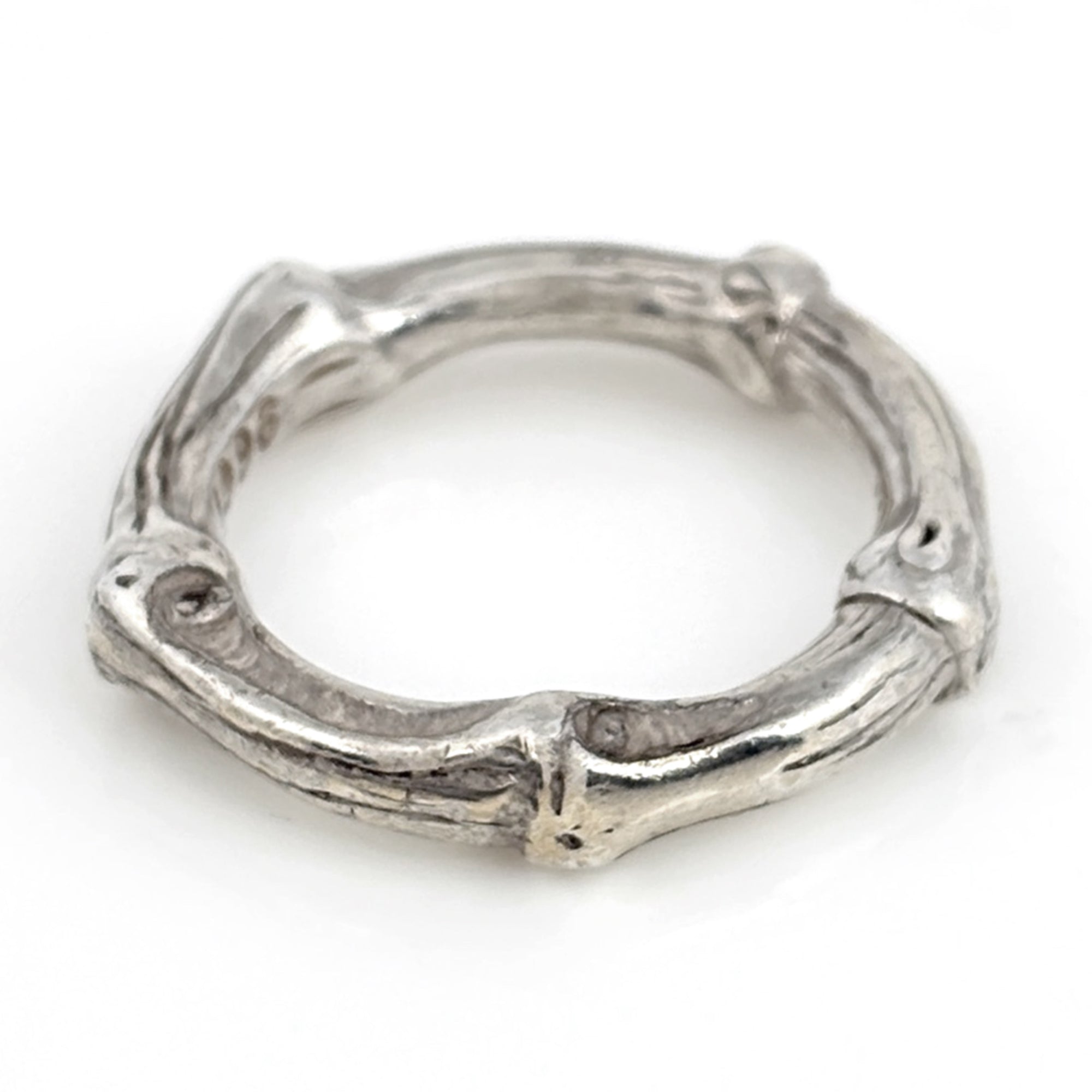 Tiffany Silver Silver 925 Band Ring (Pre-Owned)