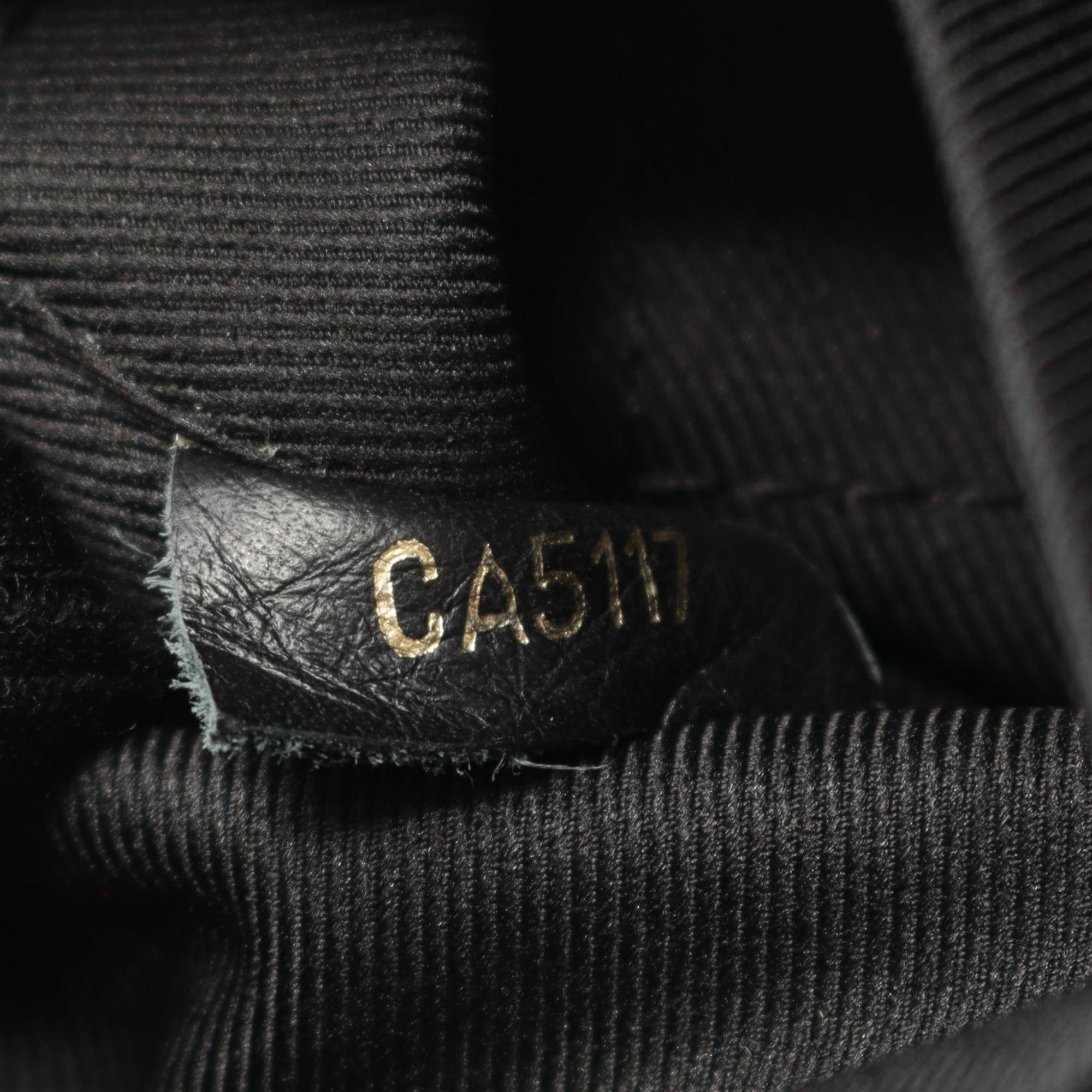 Louis Vuitton Black Brown Monogram Coated Canvas Backpack (Pre-Owned)