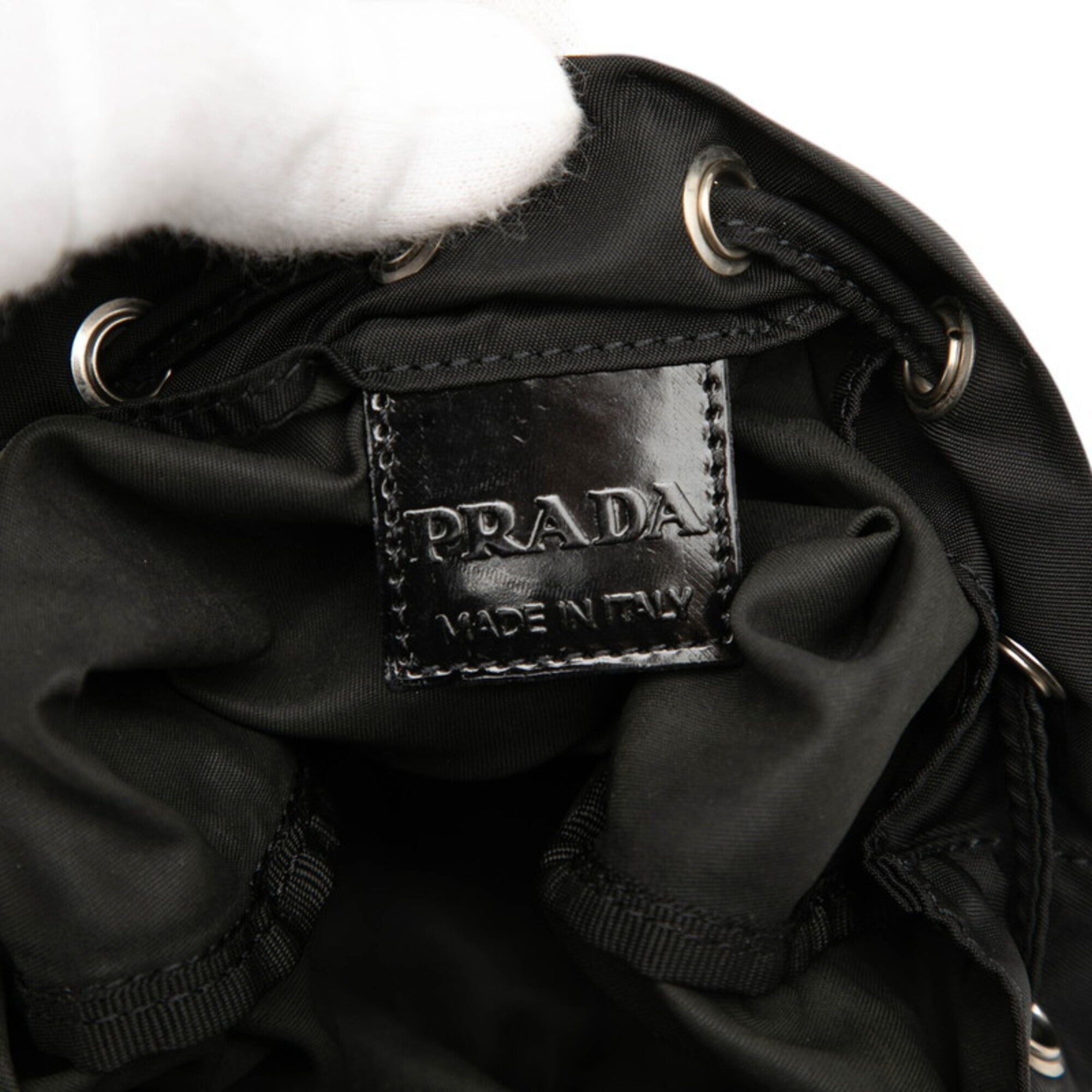 Prada Black Nylon Pouch (Pre-Owned)