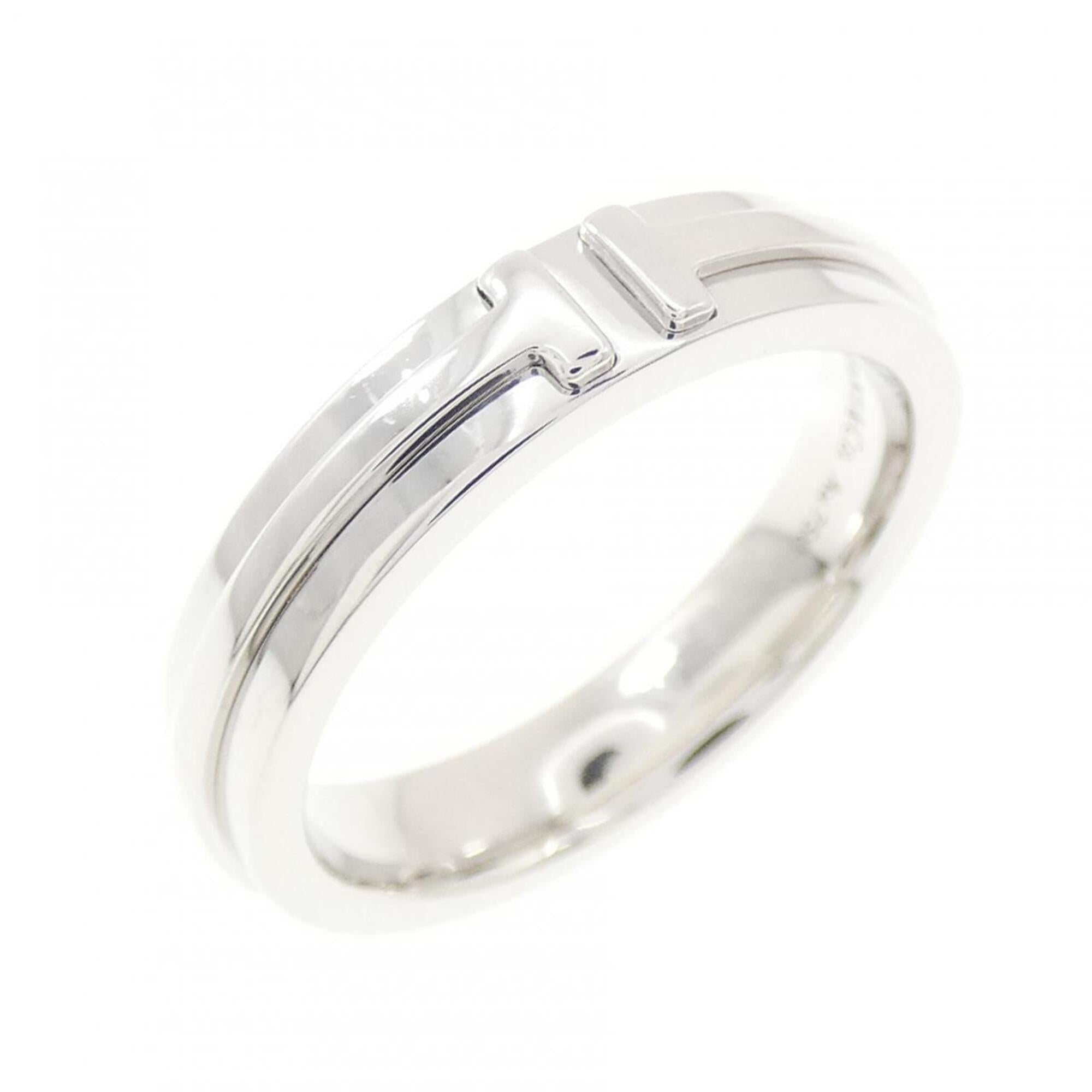 Tiffany White Gold (18K) Band Ring (Pre-Owned)