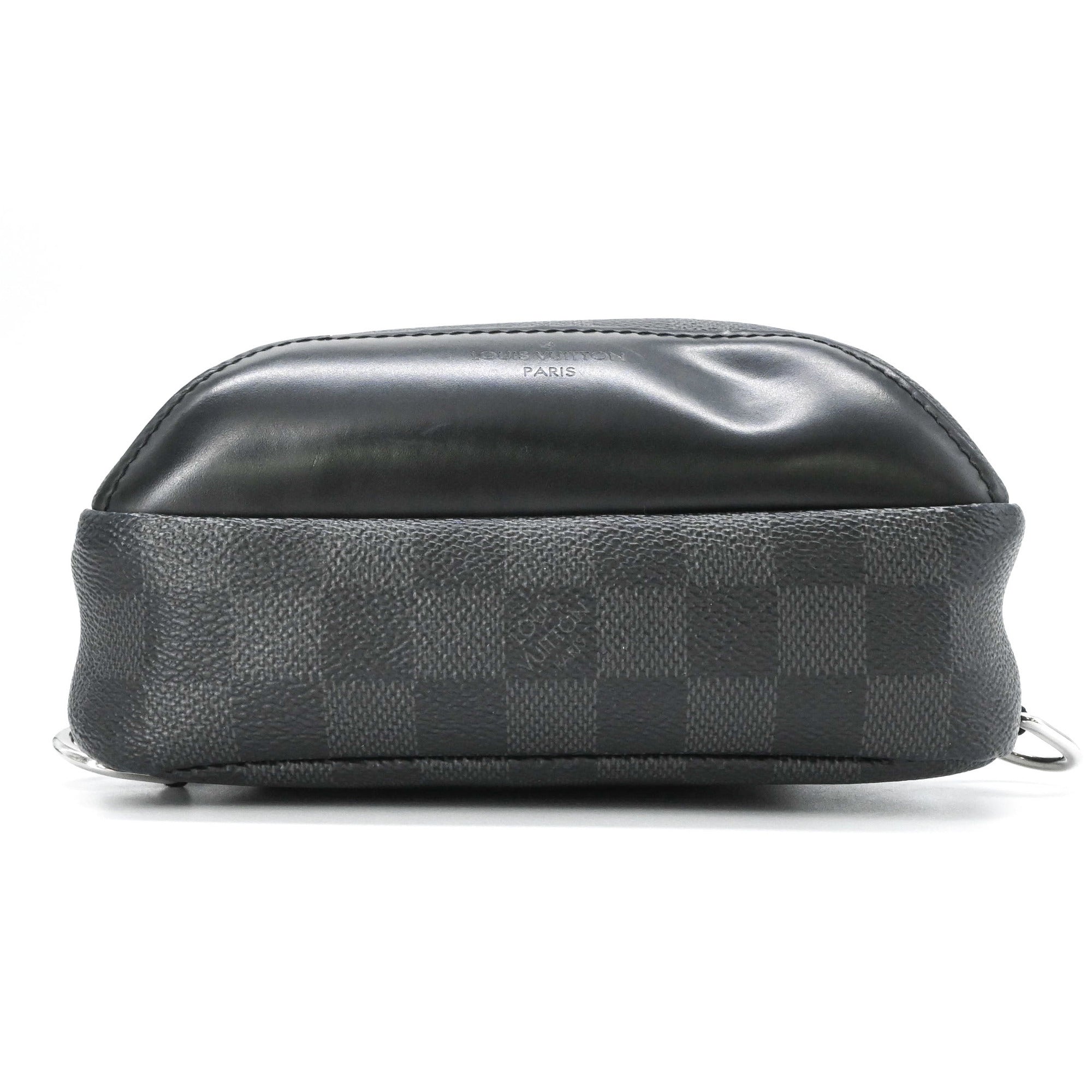 Louis Vuitton Black Damier Graphite Sling Bag (Pre-Owned)
