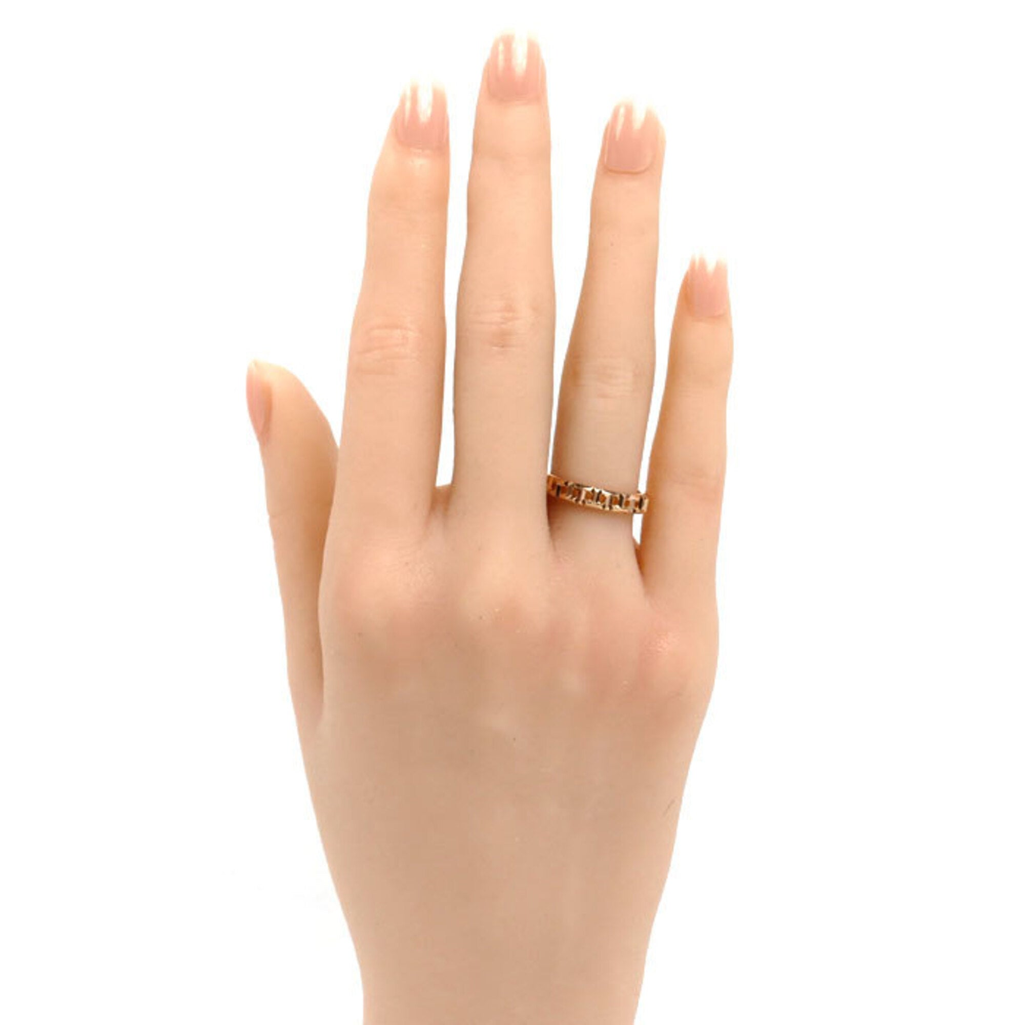 Tiffany Pink Gold (18K) Band Ring (Pre-Owned)