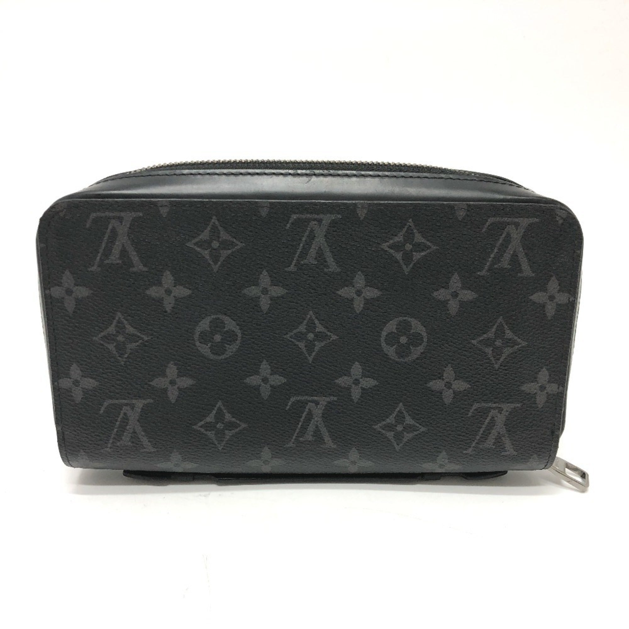 Louis Vuitton Monogram Eclipse Black Monogram Eclipse Monogram Eclipse Long Wallet (Bi-Fold) (Pre-Owned)