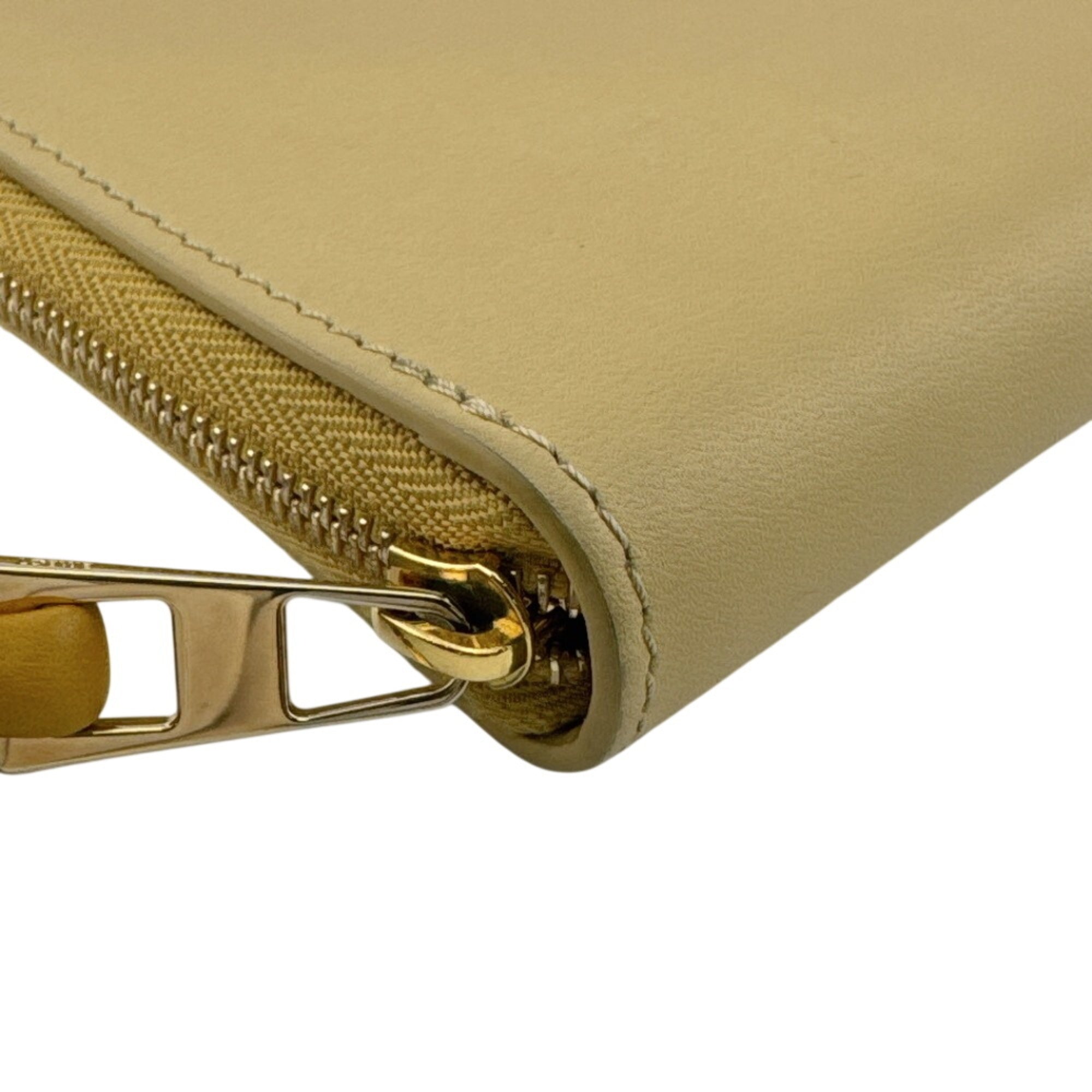 Loewe Yellow Leather Wallet (Bi-Fold) (Pre-Owned)