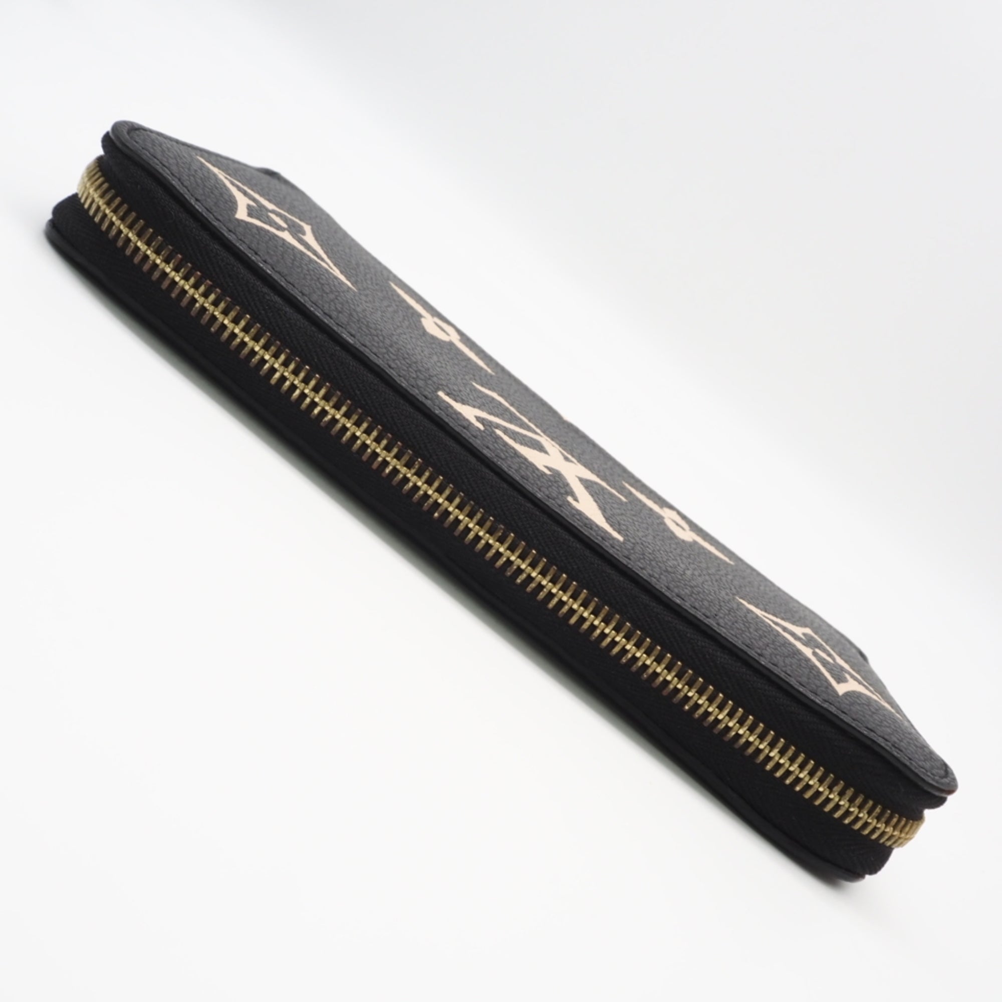 Louis Vuitton Bicolor Black Galle Monogram Monogram Empreinte Long Wallet (Bi-Fold) (Pre-Owned)