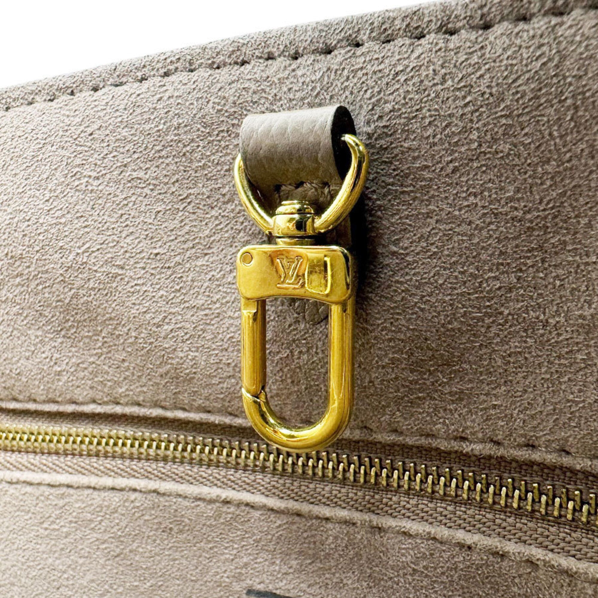 Louis Vuitton Tourterelle Monogram Empreinte Handbag (Pre-Owned)