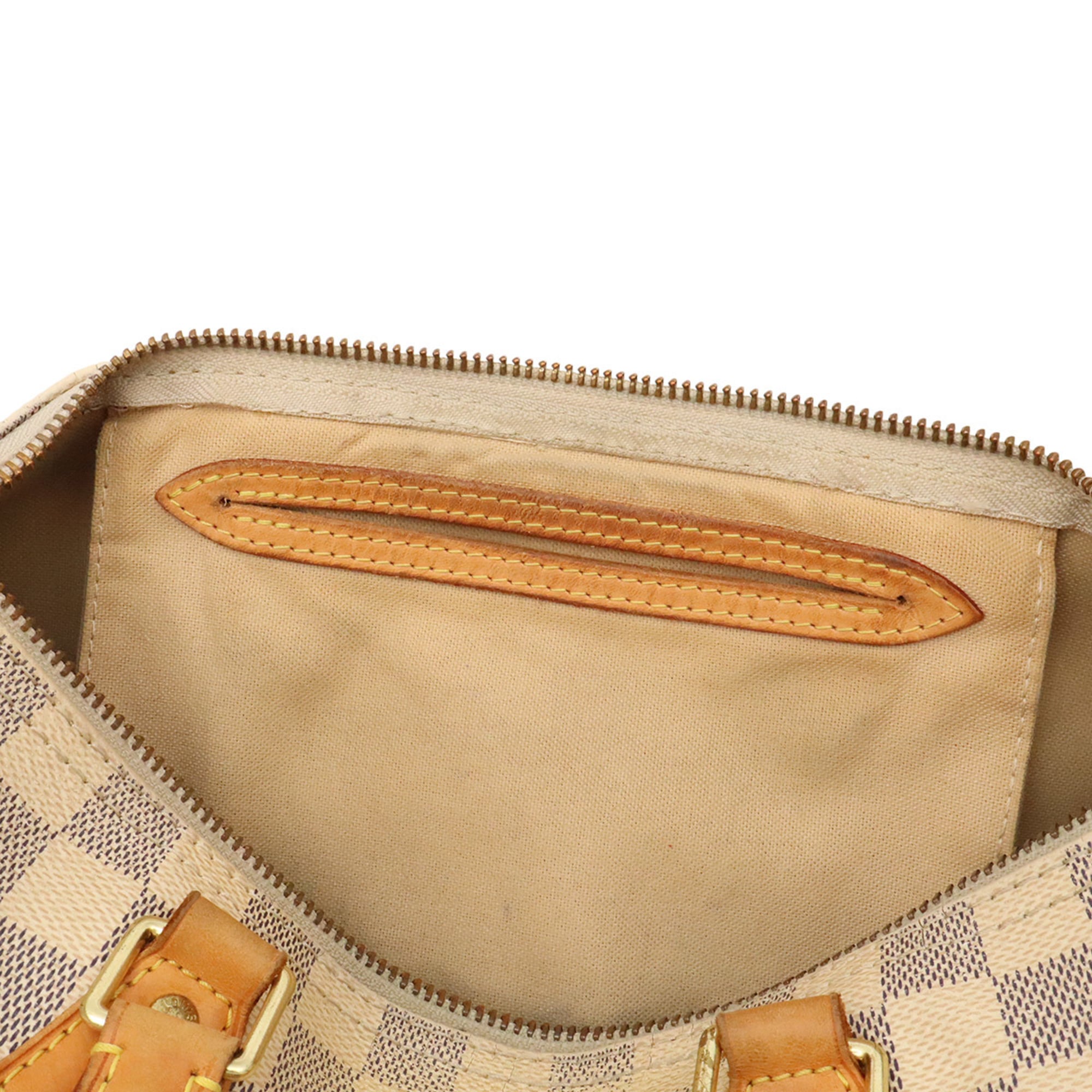 Louis Vuitton Damier Azur Ivory White Damier Azur Handbag Shoulder Bag (Pre-Owned)