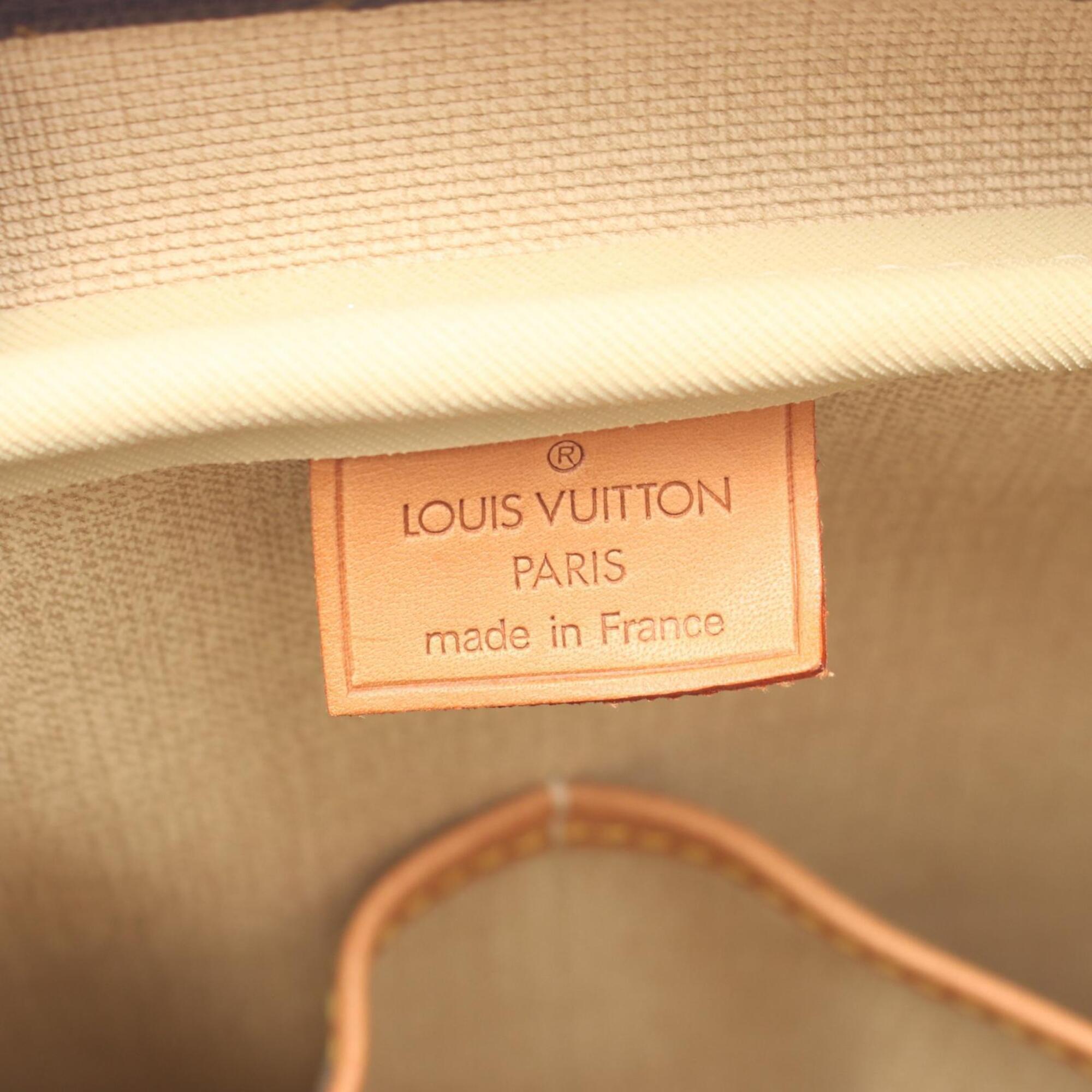 Louis Vuitton Brown Monogram Coated Canvas Handbag (Pre-Owned)