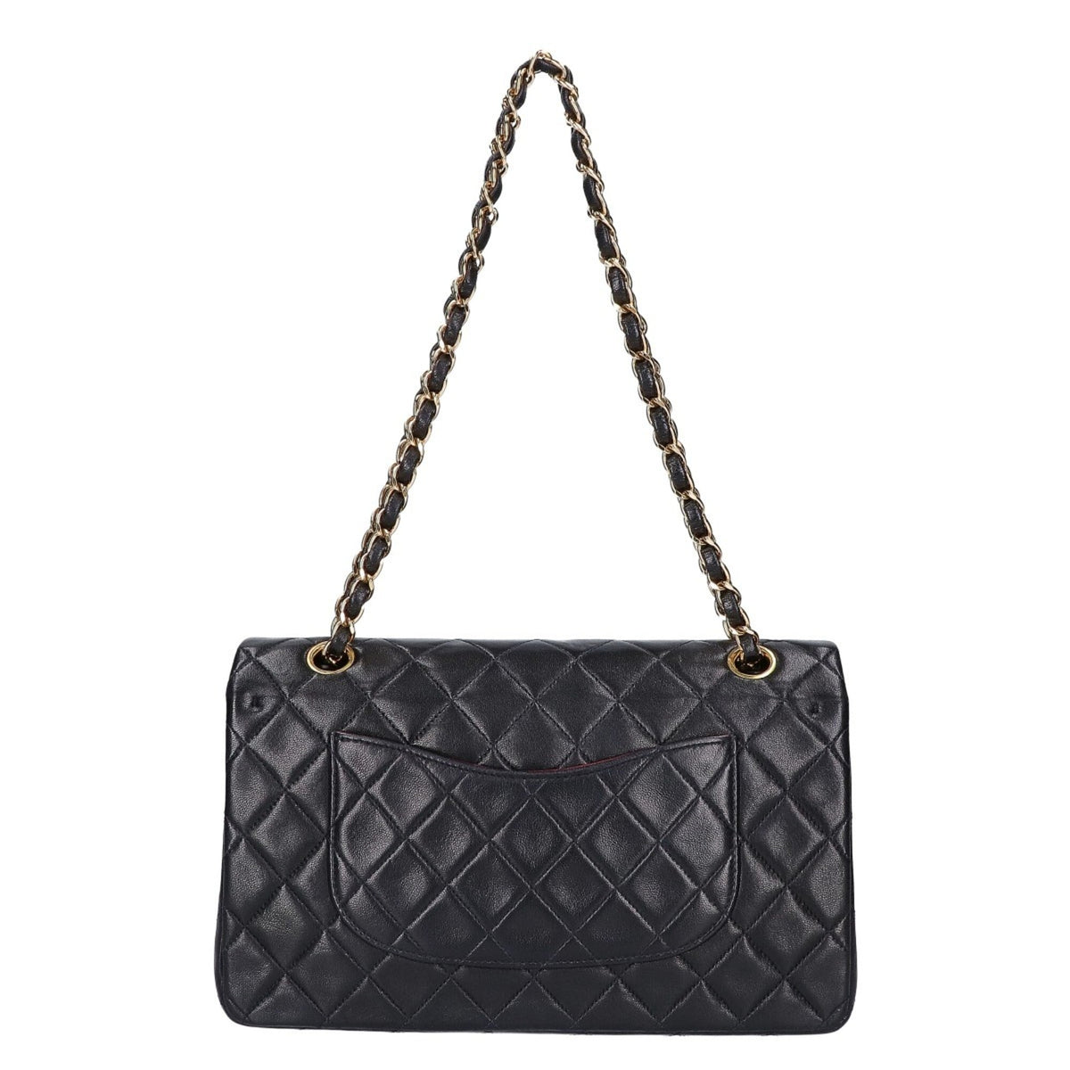 Chanel Black Leather Shoulder Bag (Pre-Owned)