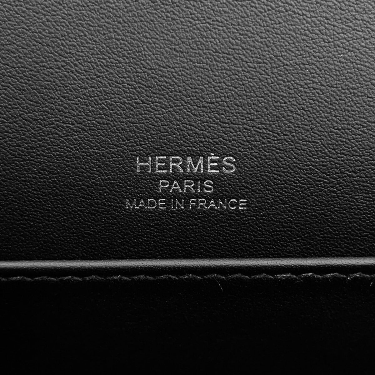 Hermes Black Chevre Myzore Leather Handbag Shoulder Bag (Pre-Owned)