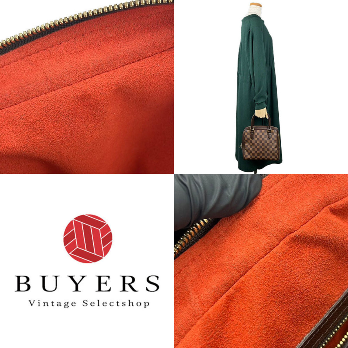 Louis Vuitton Damier Brown Ebene Handbag (Pre-Owned)