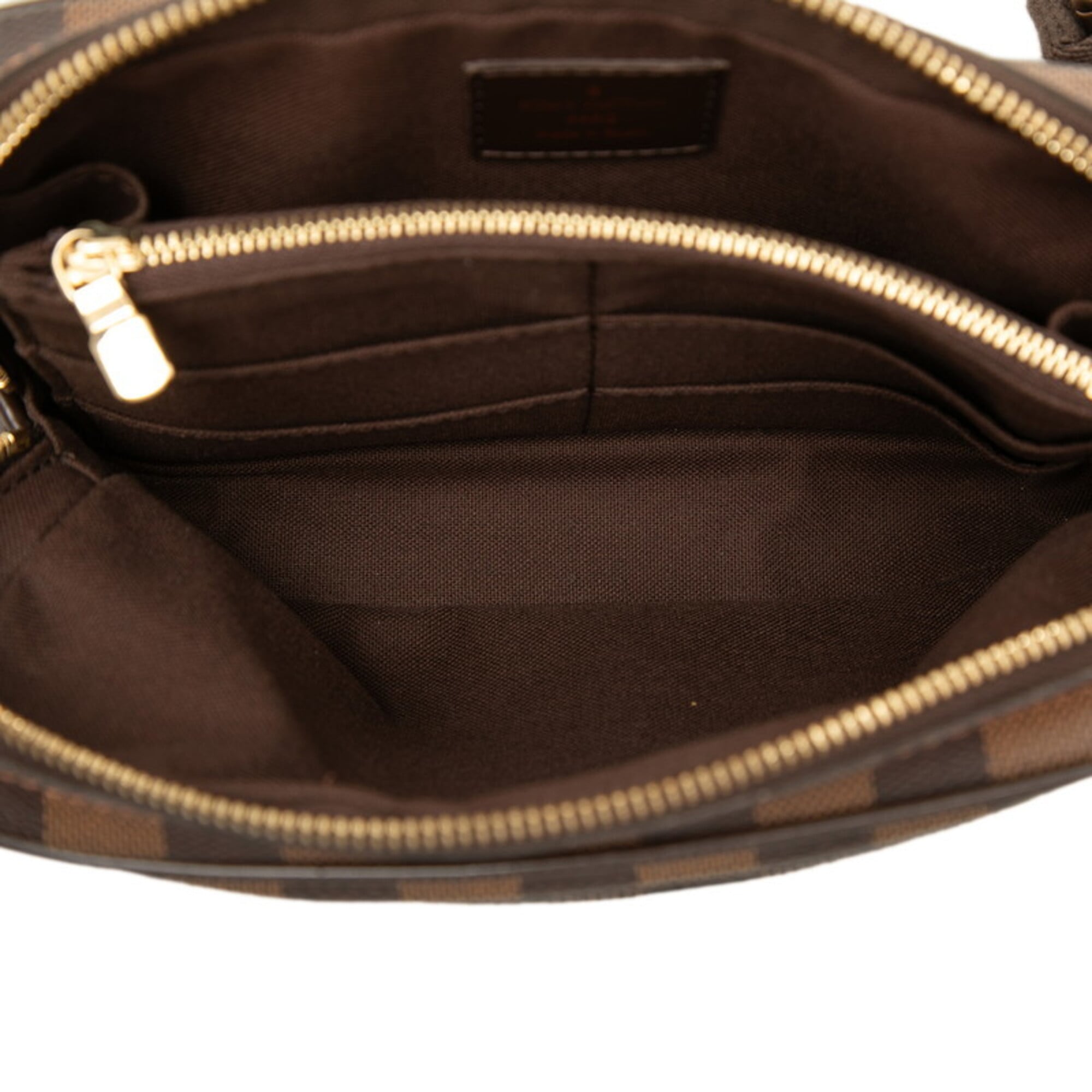 Louis Vuitton Damier Brown Pvc Leather Shoulder Bag Sling Bag (Pre-Owned)