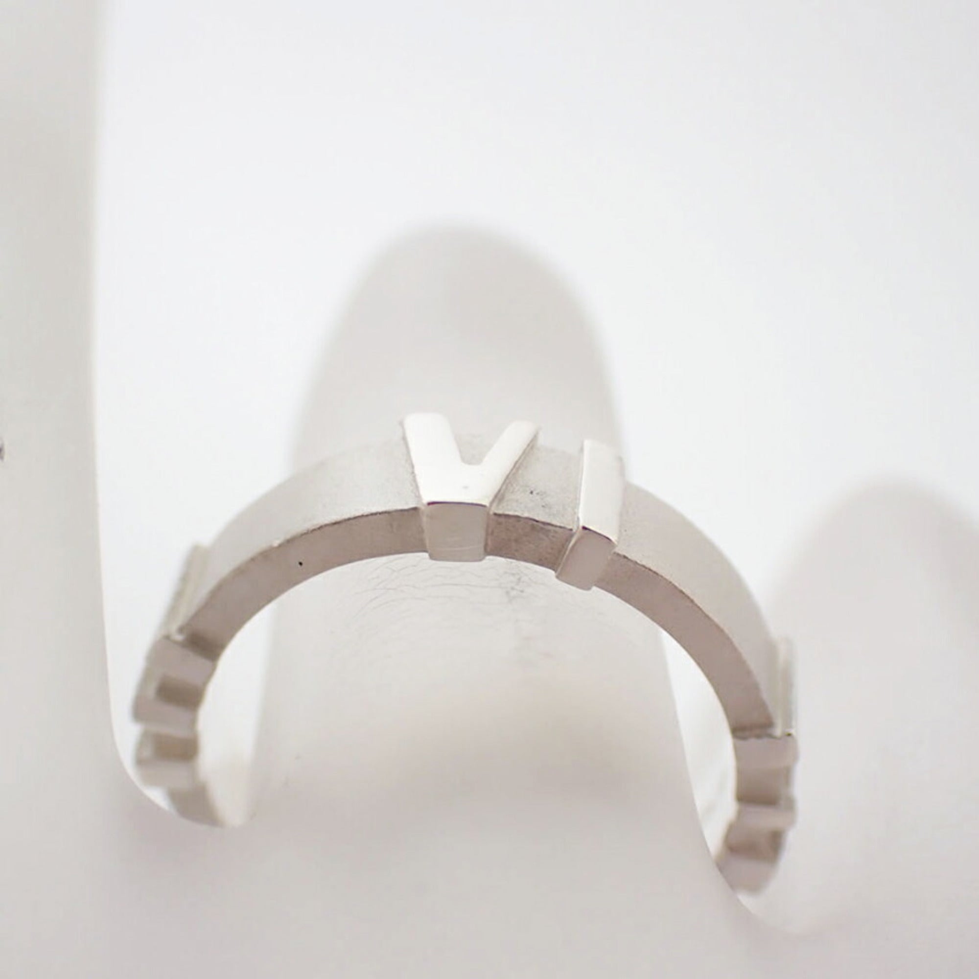 Tiffany Sterling Silver 925 Band Ring (Pre-Owned)