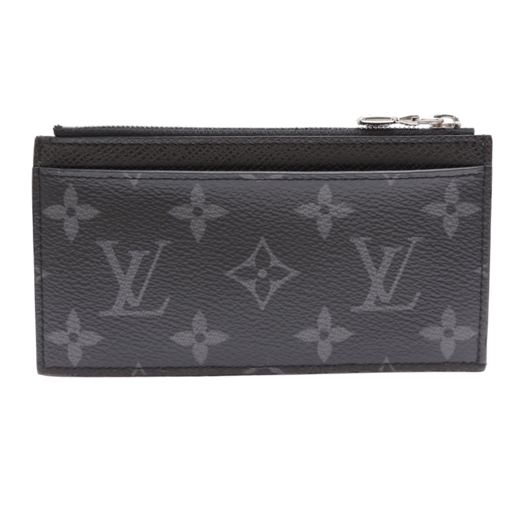 Louis Vuitton Noir Monogram Eclipse Coin Purse/Coin Case (Pre-Owned)