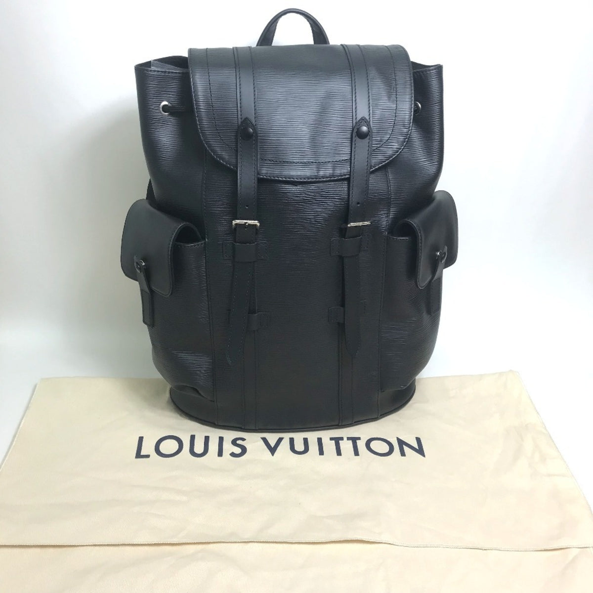 Louis Vuitton Black Epi Leather Backpack (Pre-Owned)