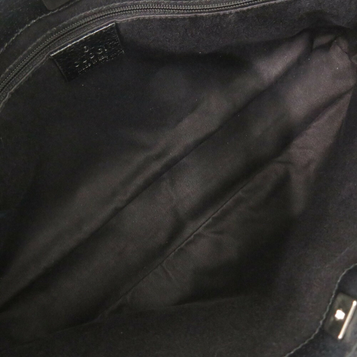 Gucci Black Gg Canvas Handbag Tote Bag (Pre-Owned)