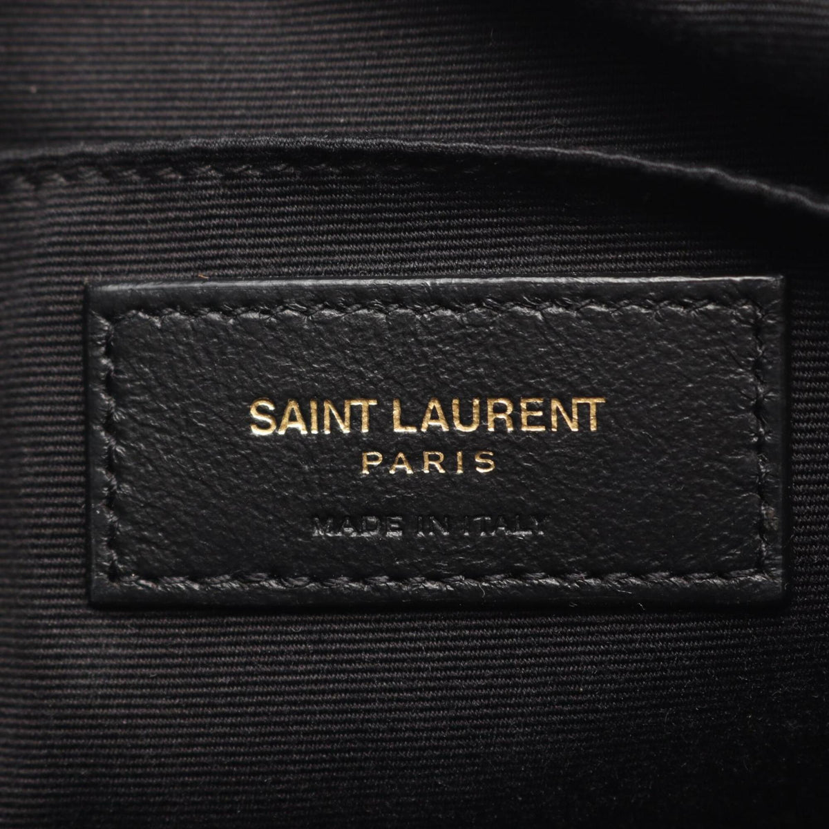 Saint Laurent Black Leather Handbag Shoulder Bag (Pre-Owned)