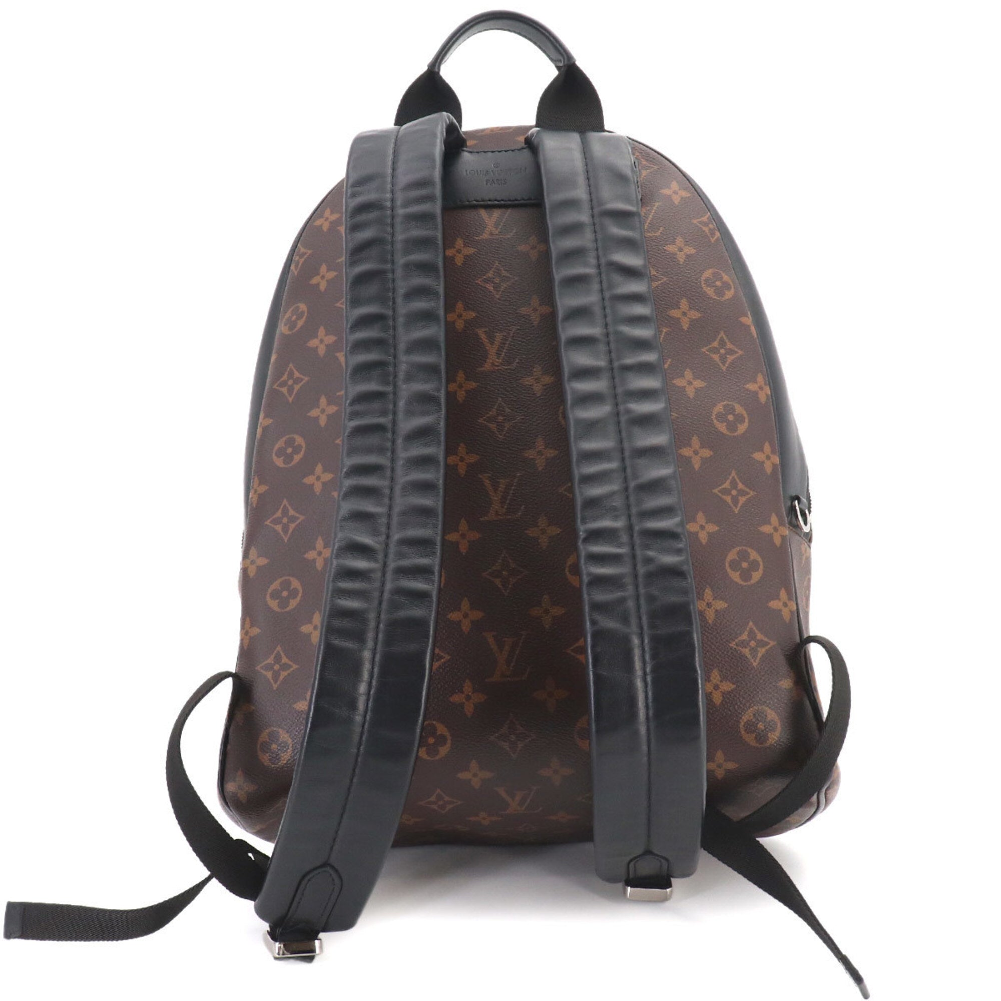 Louis Vuitton Black Brown Monogram Macassar Monogram Backpack (Pre-Owned)