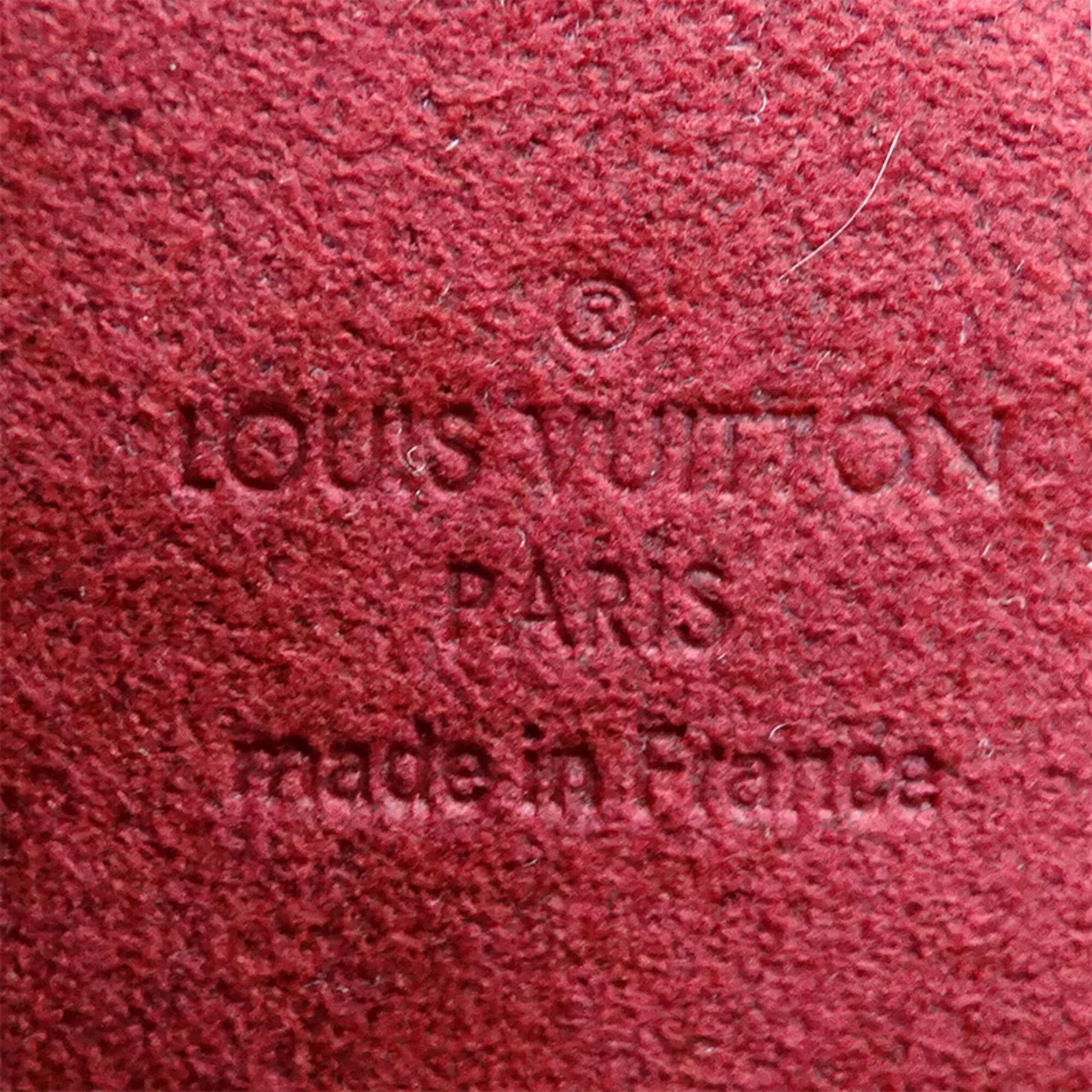 Louis Vuitton Brown Damier Canvas Damier Canvas Handbag Pouch (Pre-Owned)